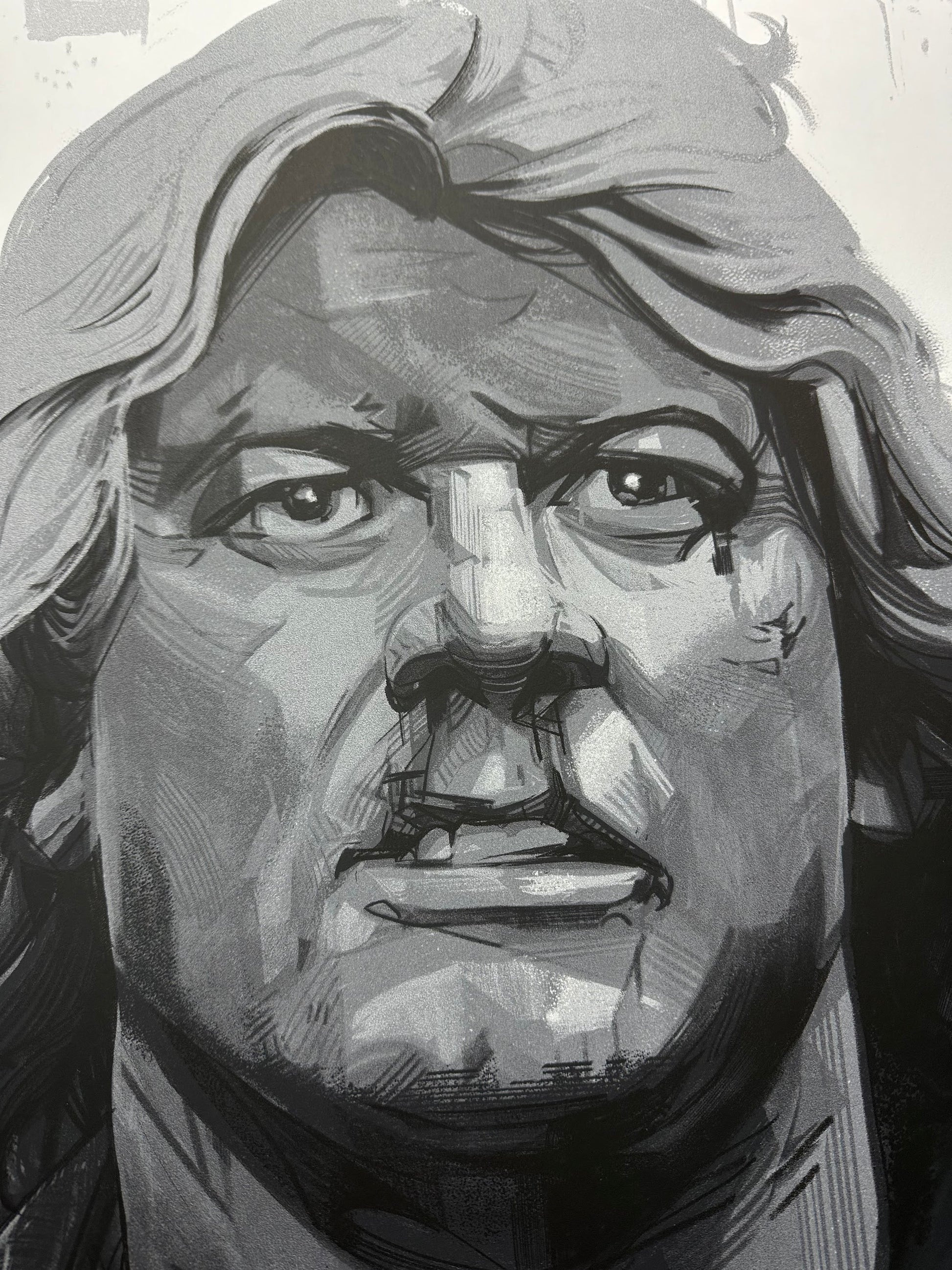 Oliver Barrett – They Live Variant, 24 x 36 in, poster, image 2