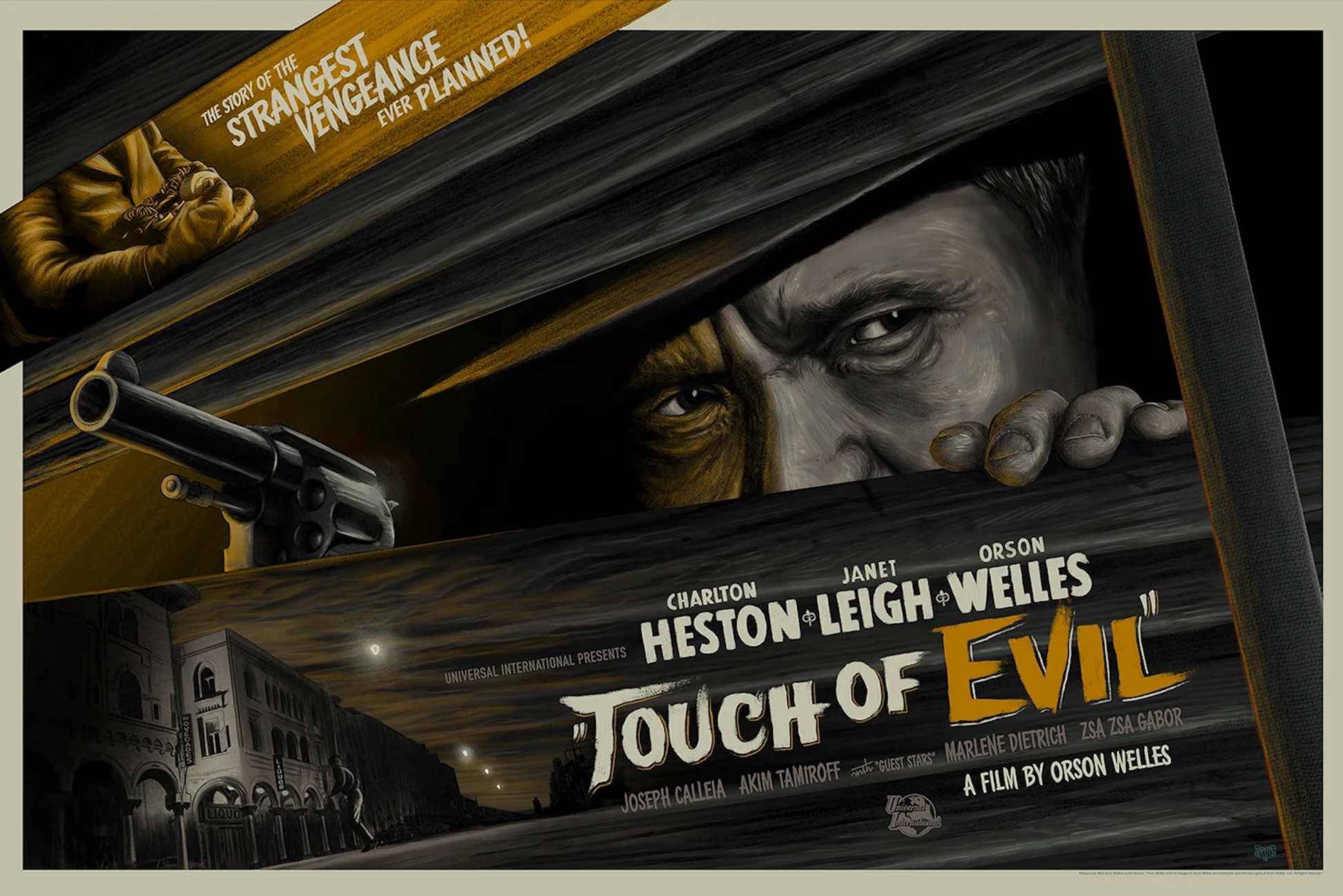 Mike Saputo – Touch of Evil Variant, 36 x 24 in, poster, image 7