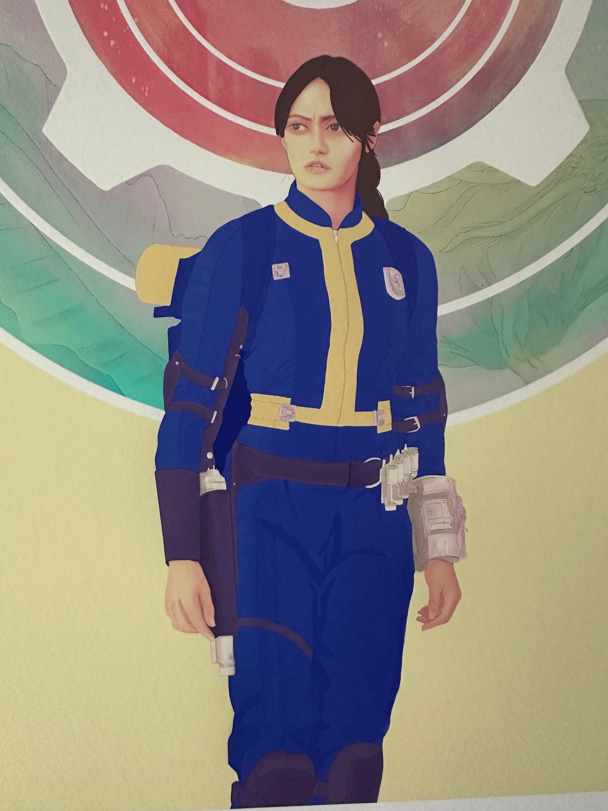 Conor Fenner-Toora – Fallout "Prepare for the Future", 16 x 24 in, art print, image 3