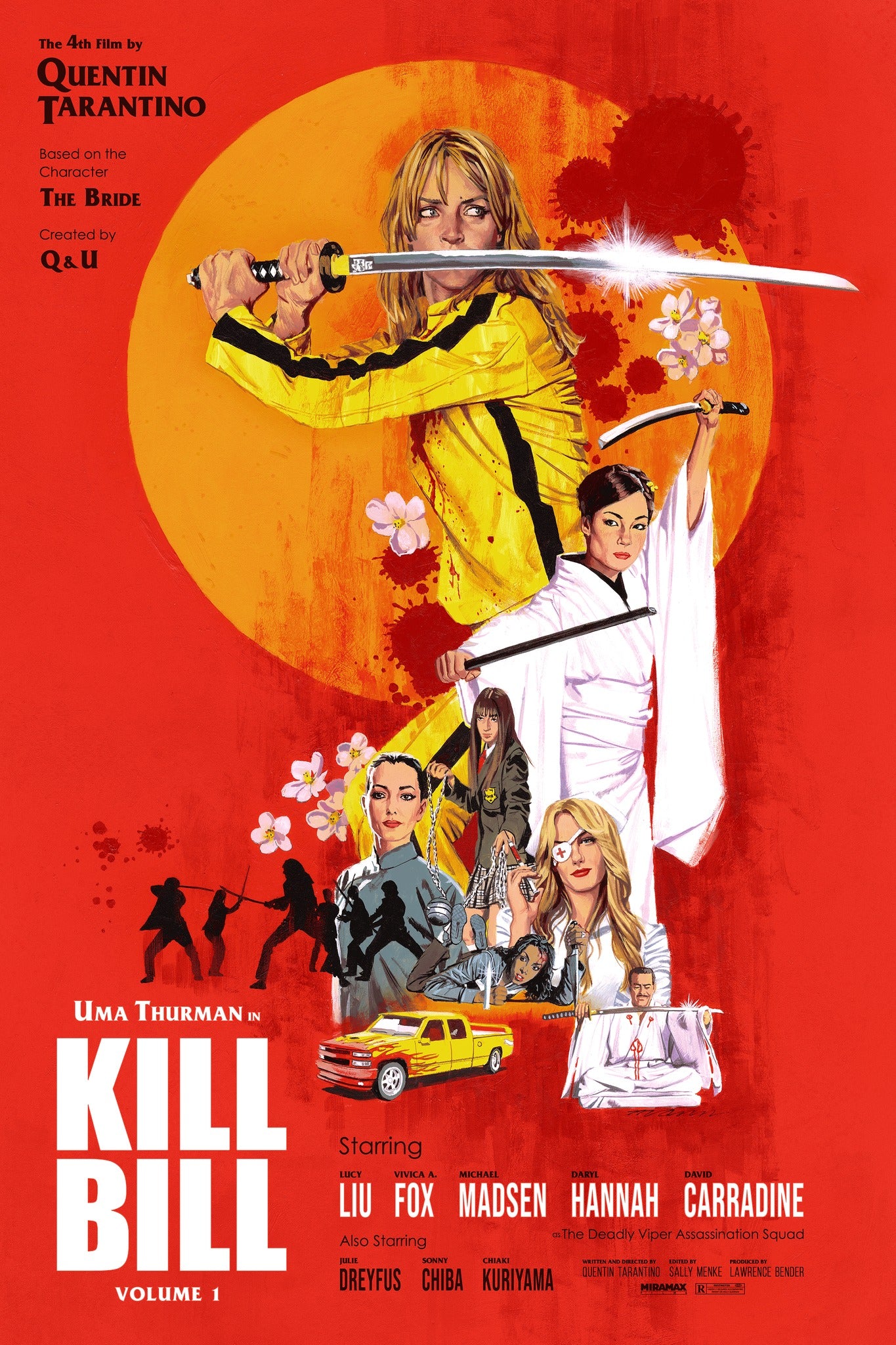 Paul Mann – Kill Bill Vol 1, 24 x 36 in, poster, image 7