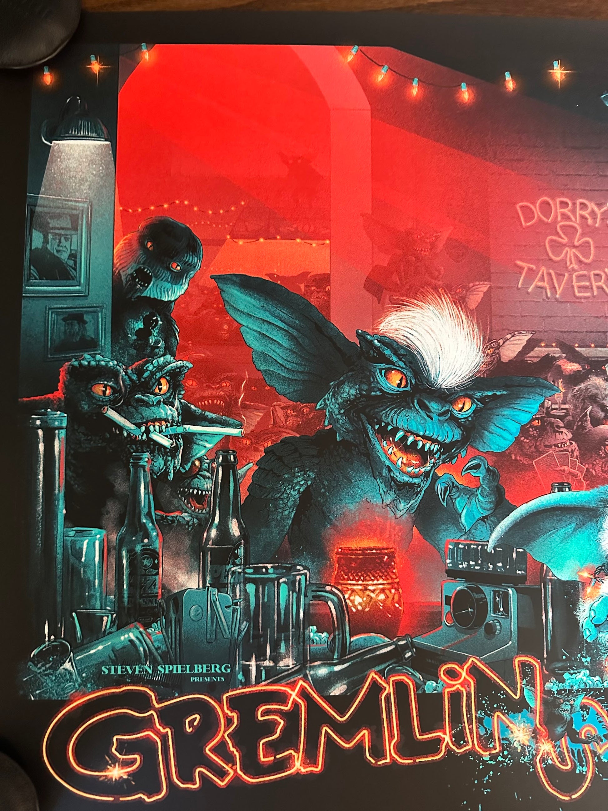 Vance Kelly – Gremlins, 36 x 24 in, poster, image 2