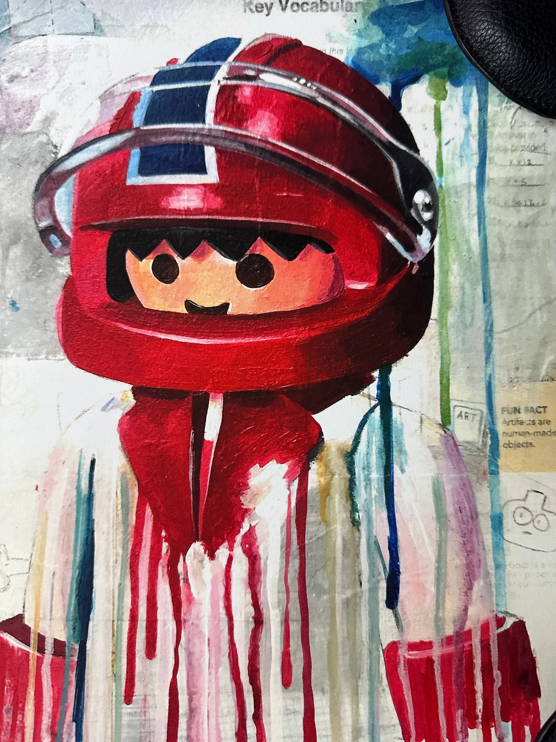 RAD – Speed Racer, 12 x 12 in, art print, image 2