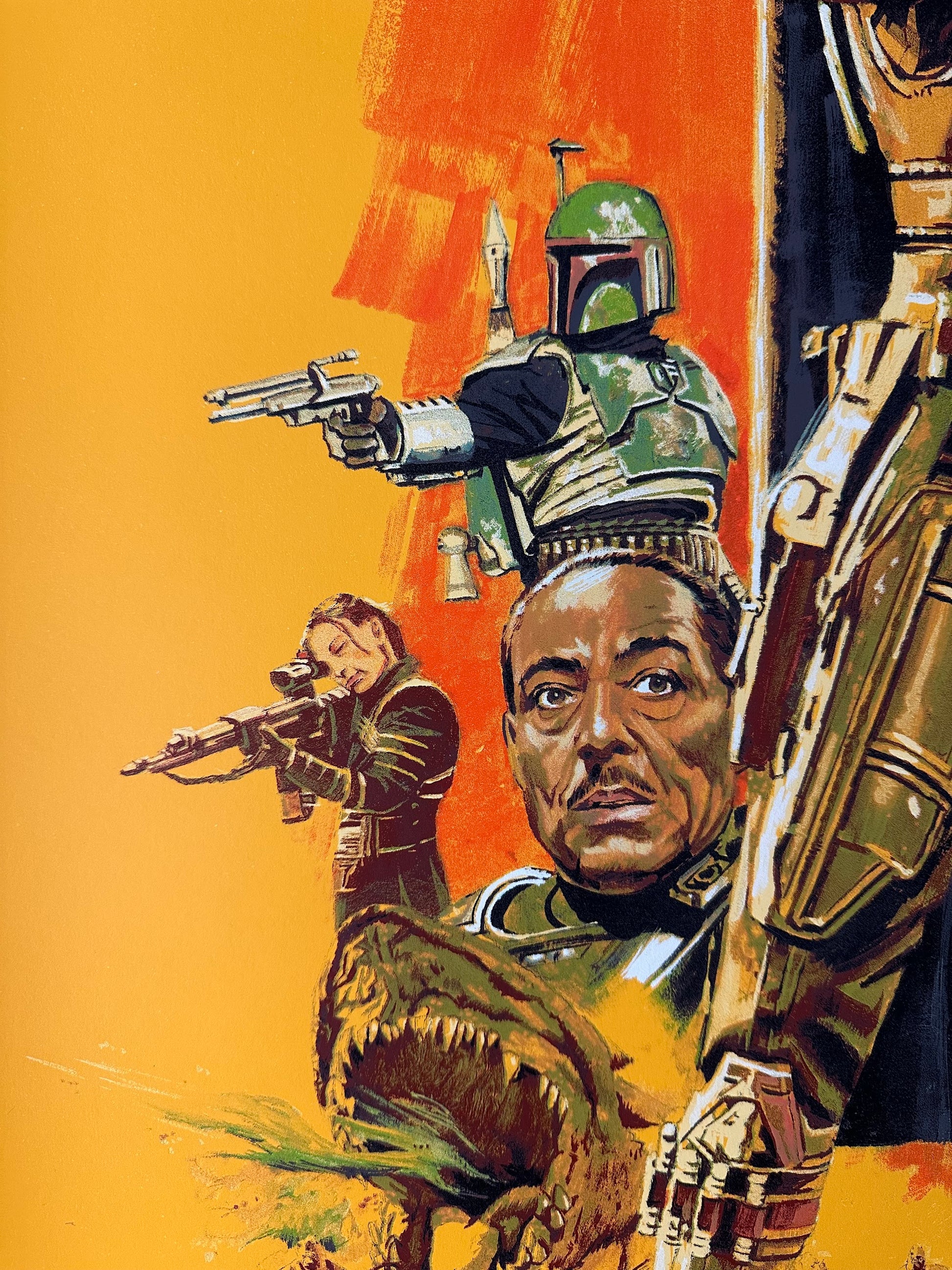Paul Mann – The Mandalorian Variant, 24 x 36 in, poster, image 3
