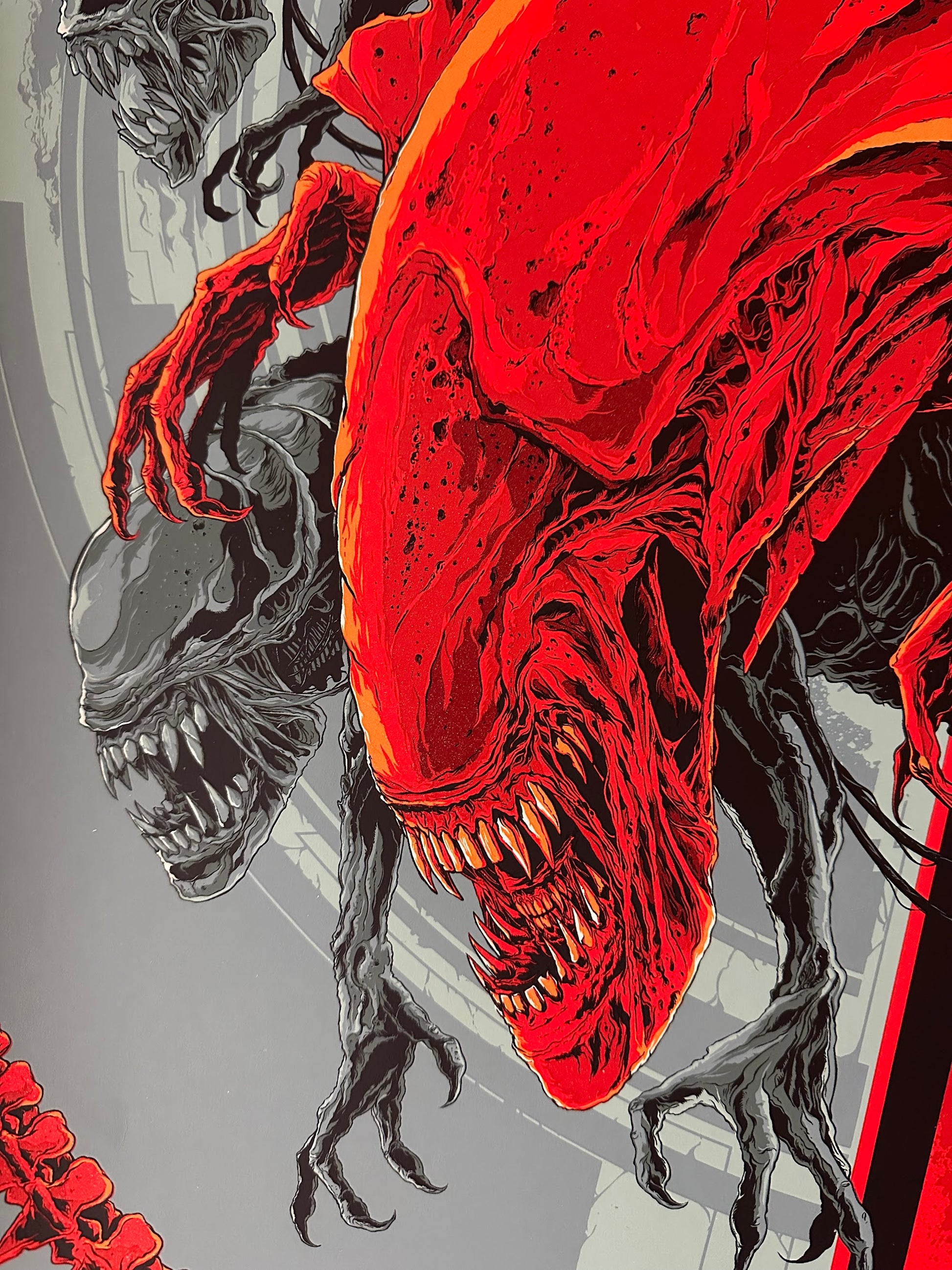 Ken Taylor - Aliens 24x36 movie poster - detail image 2