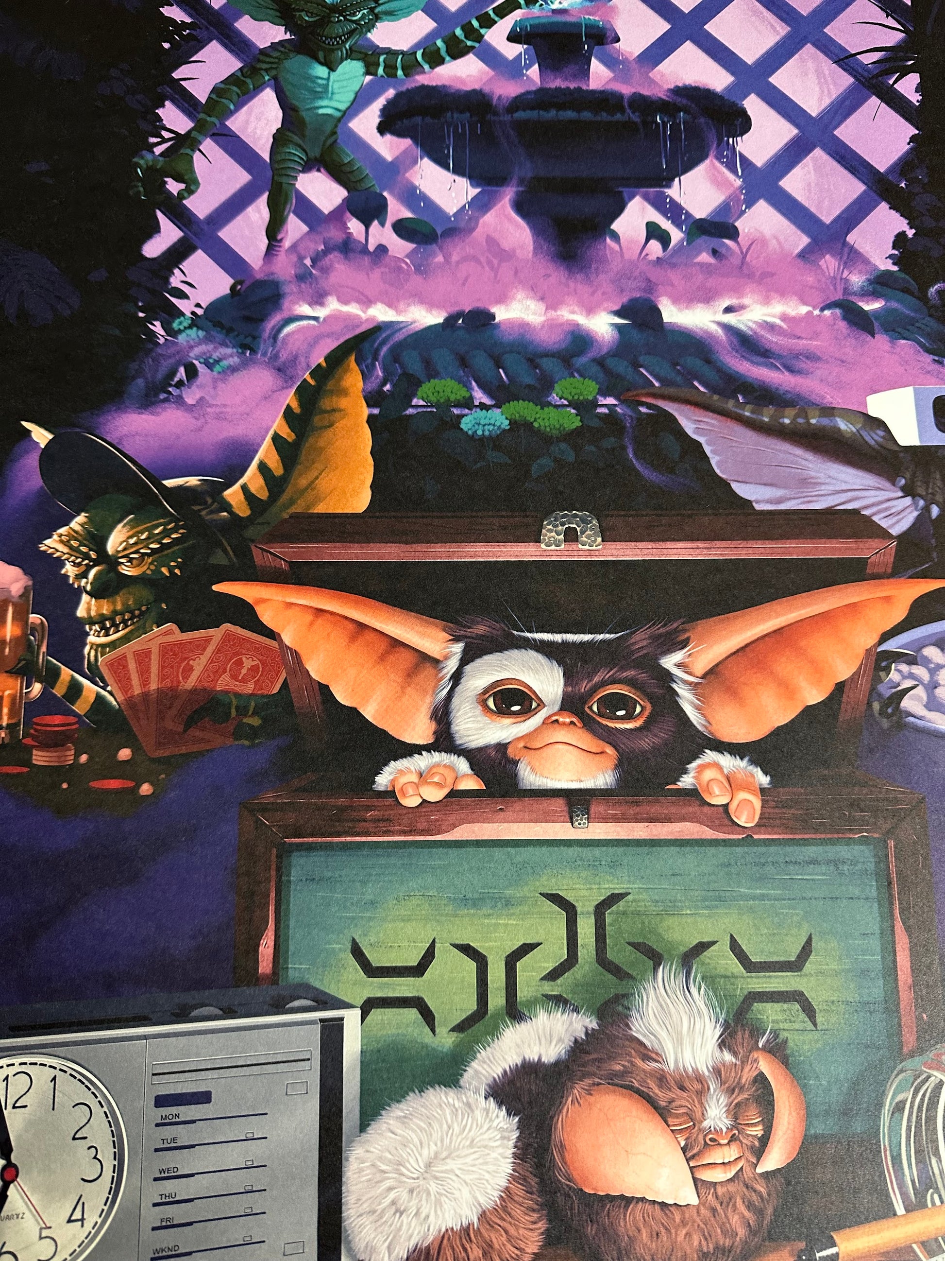 George Bletsis – Gremlins, 24 x 36 in, poster, image 3