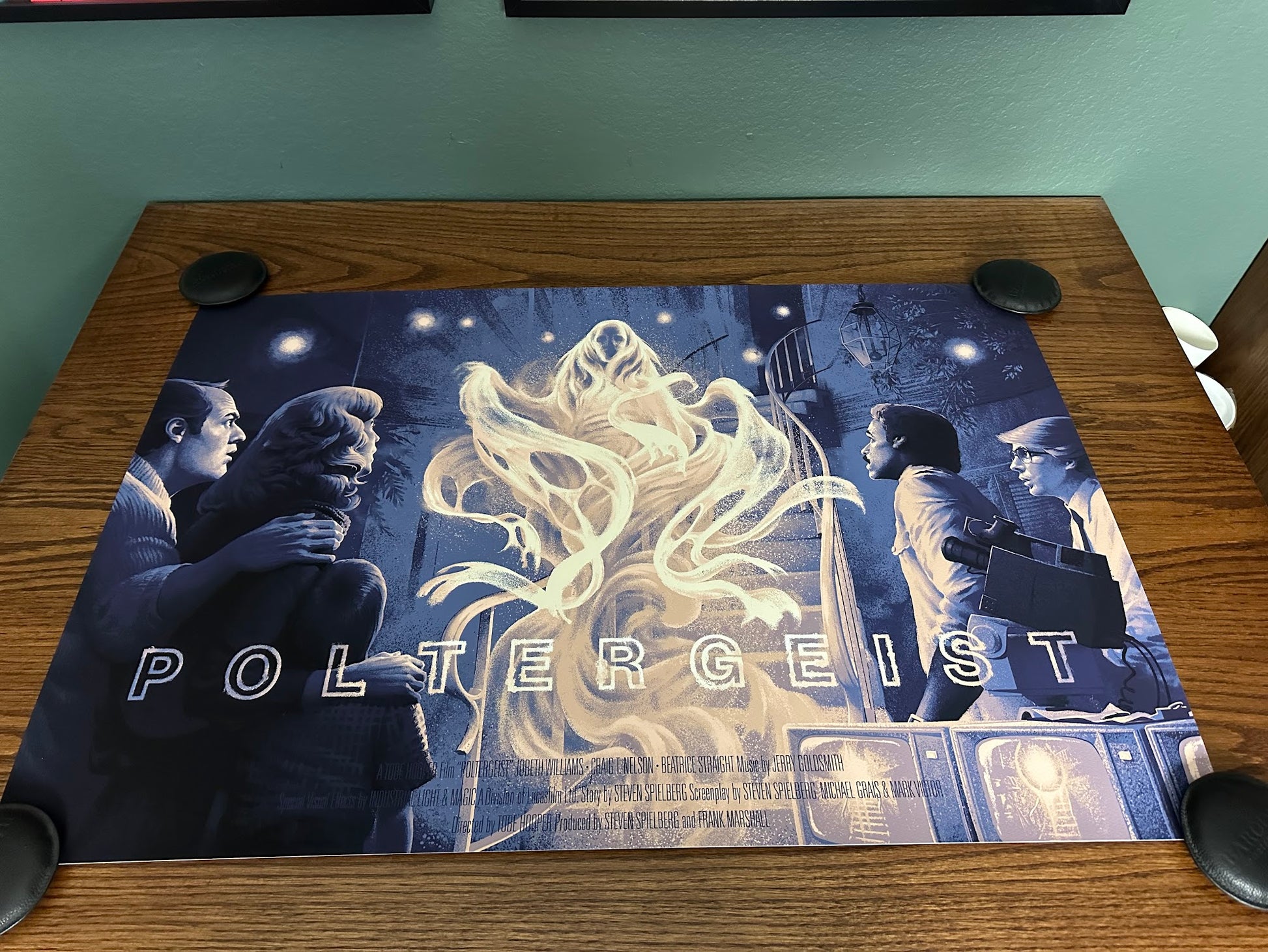 David Lantz – Poltergeist, 36 x 24 in, poster