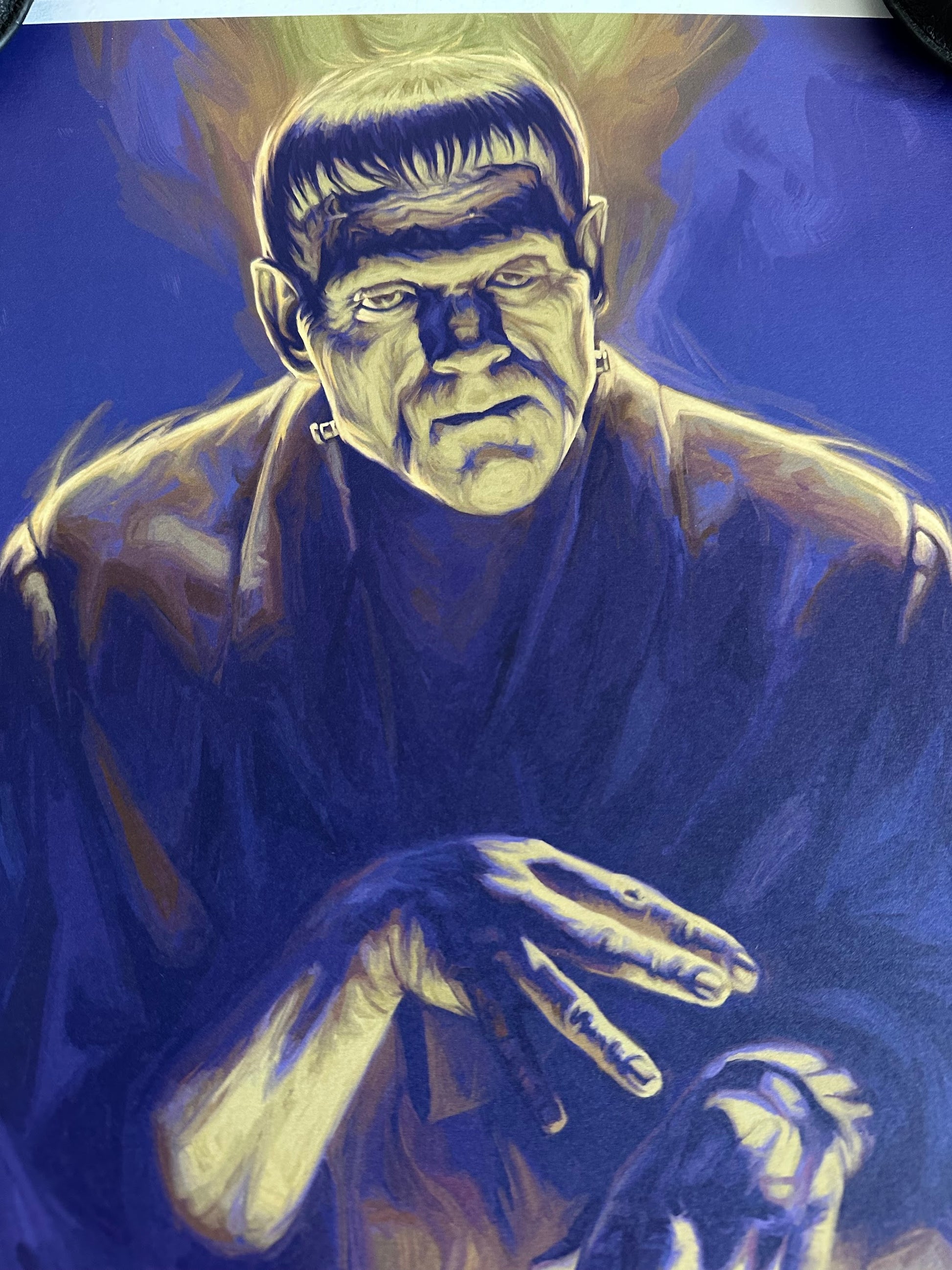 Candra Hope – Frankenstein Portrait, 11.7 x 16.5 in, art print, image 4