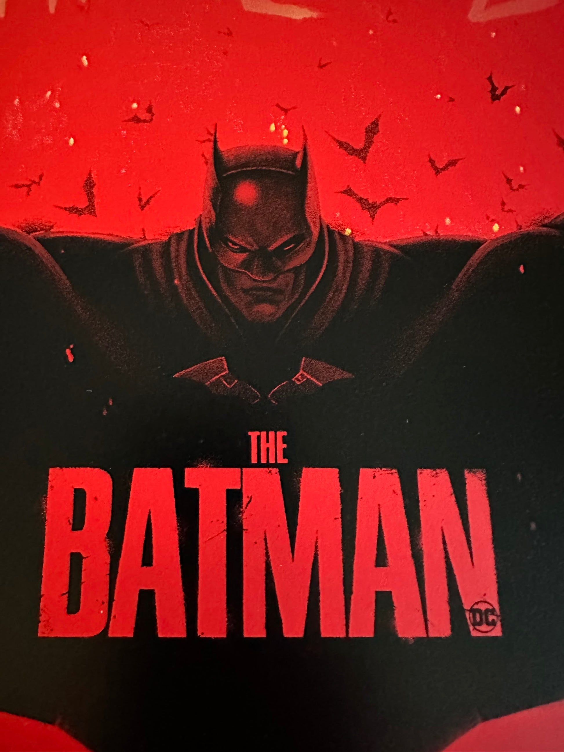 Doaly – The Batman Red Variant, 24 x 18 in, art print, image 6