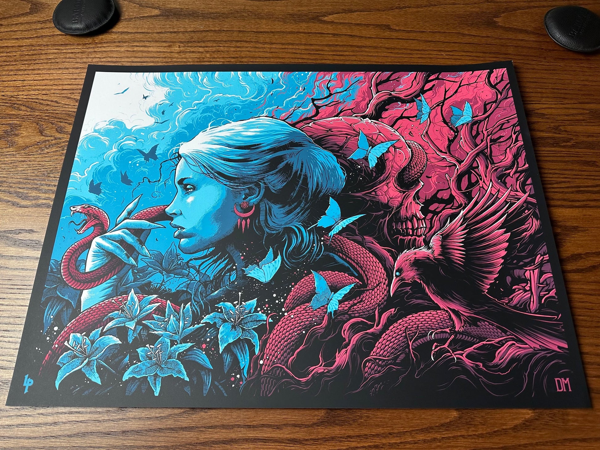 Dan Mumford / Luke Preece – Hybrid, 24 x 18 in, art print