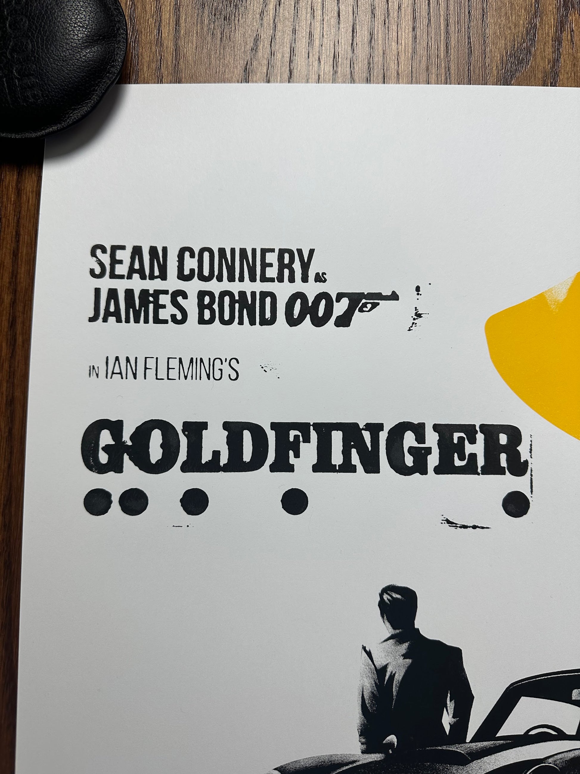 Lyndon Willoughby – James Bond 007 Goldfinger, 24 x 18 in, art print, image 2