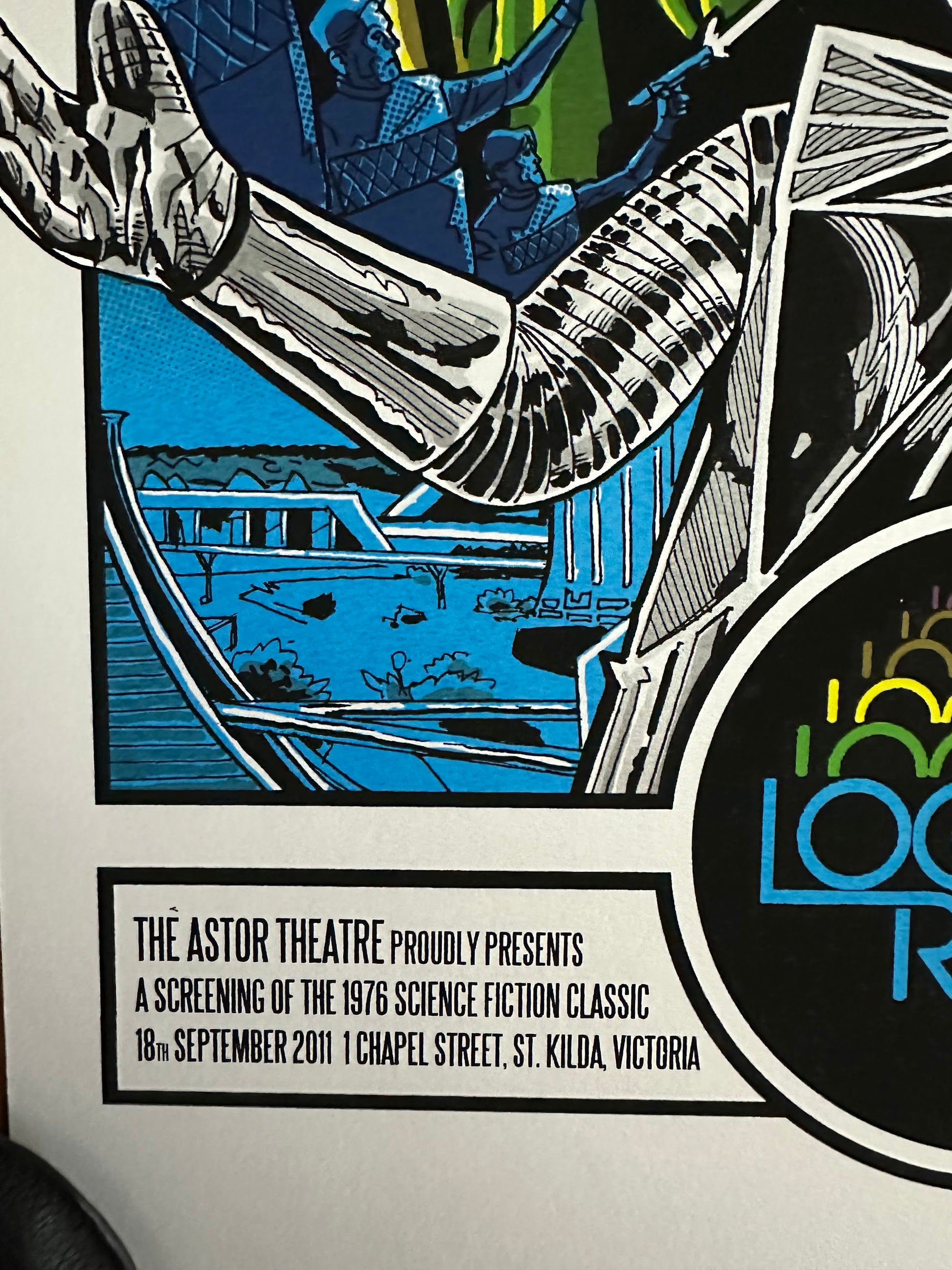 Tim Doyle – Logan's Run Variant, 16 x 26 in, art print, image 5