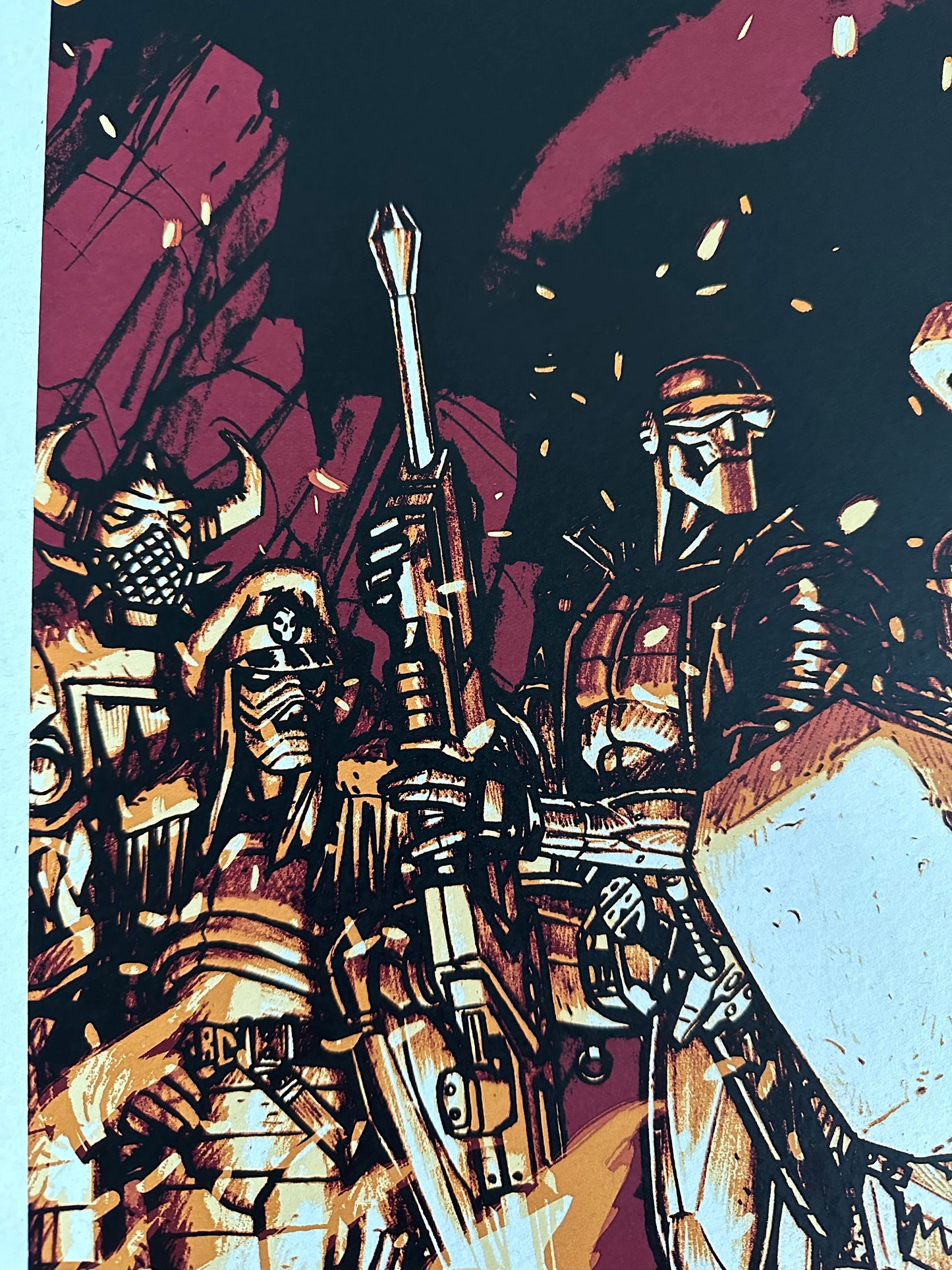 Nick Derington – ABC Warriors, 50 x 70 cm in, art print, image 4