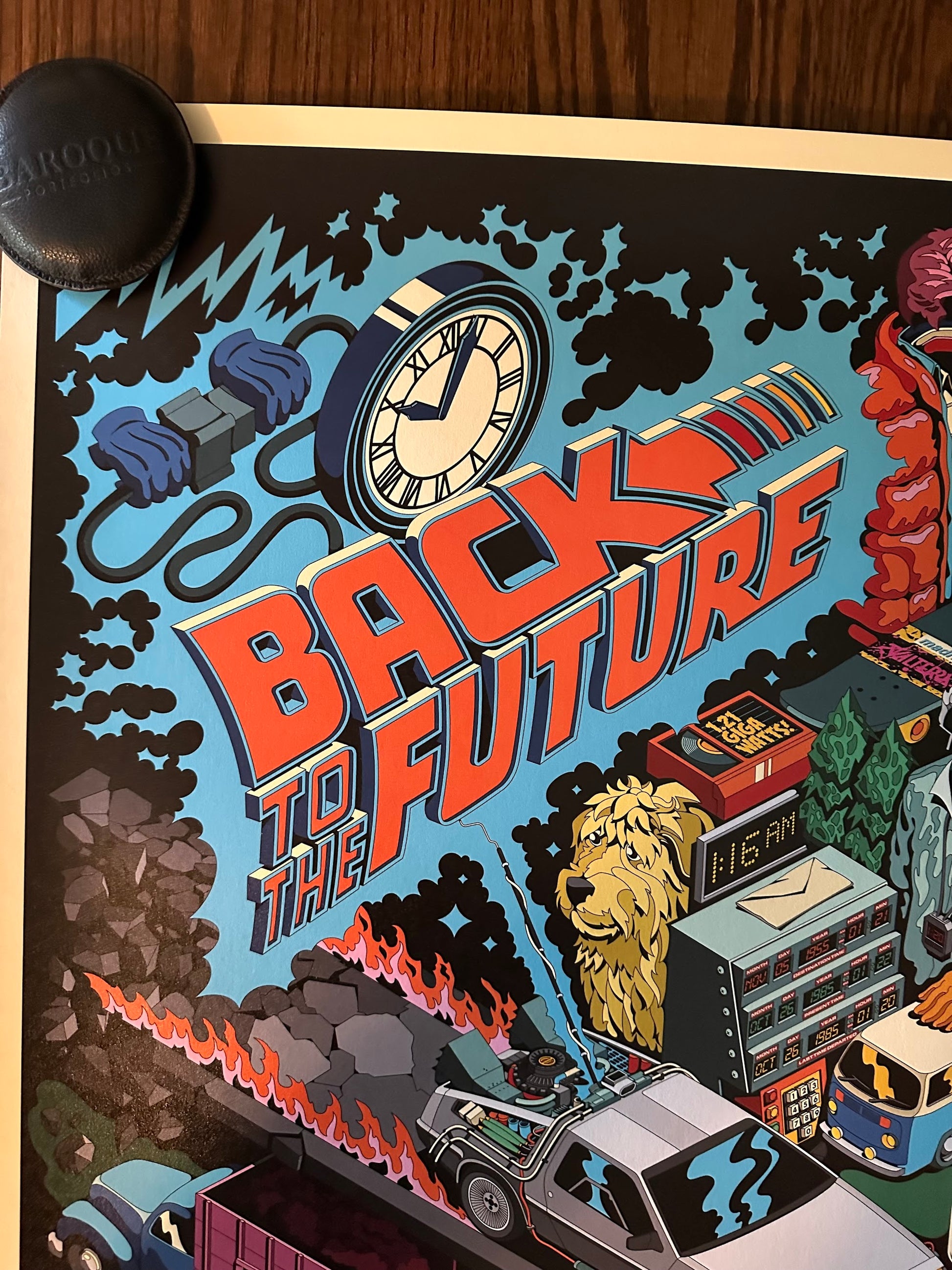 Dave Arcade – Back to the Future, 24 x 36 in, poster, image 2