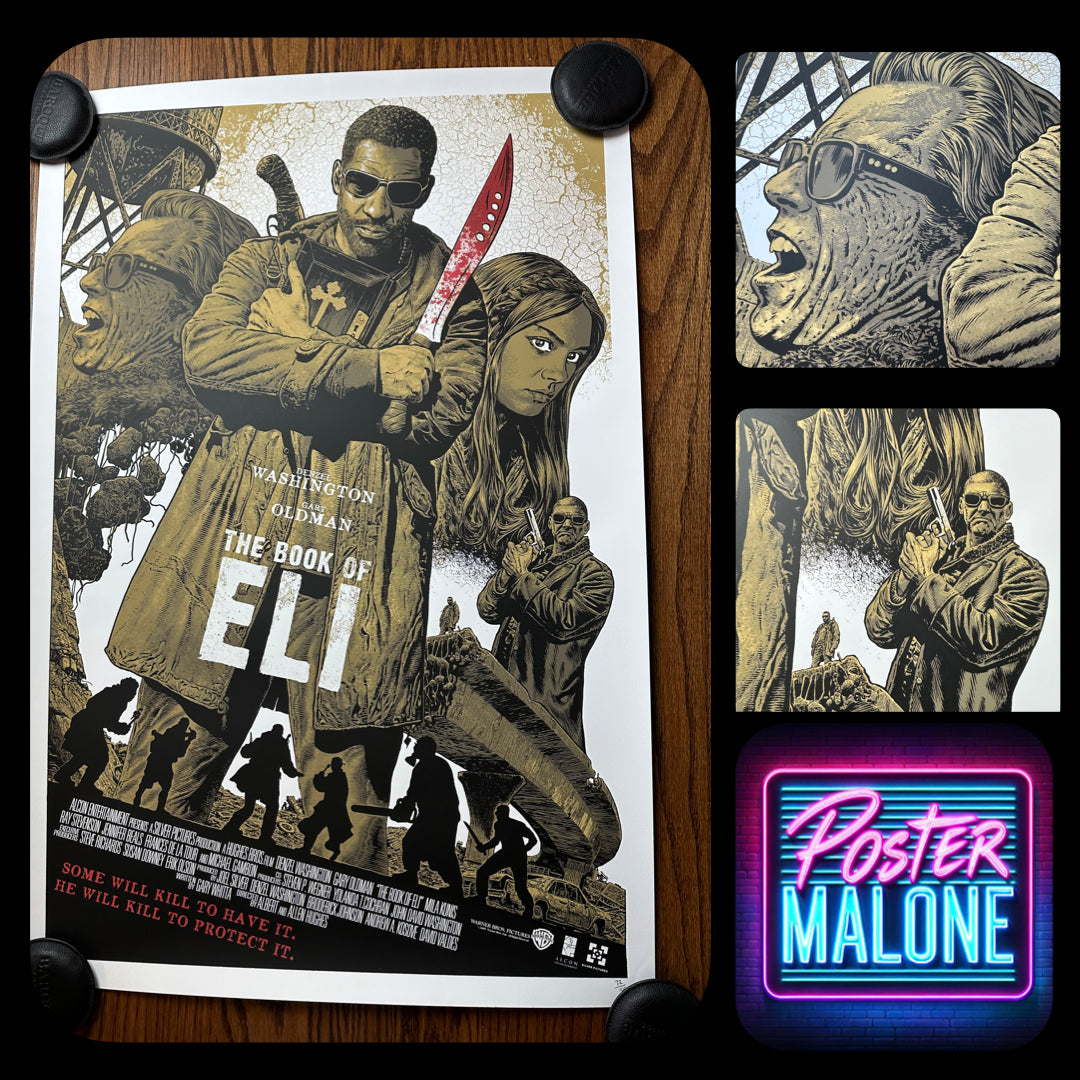Chris Weston – The Book of Eli, 24 x 36 in, poster, image 9