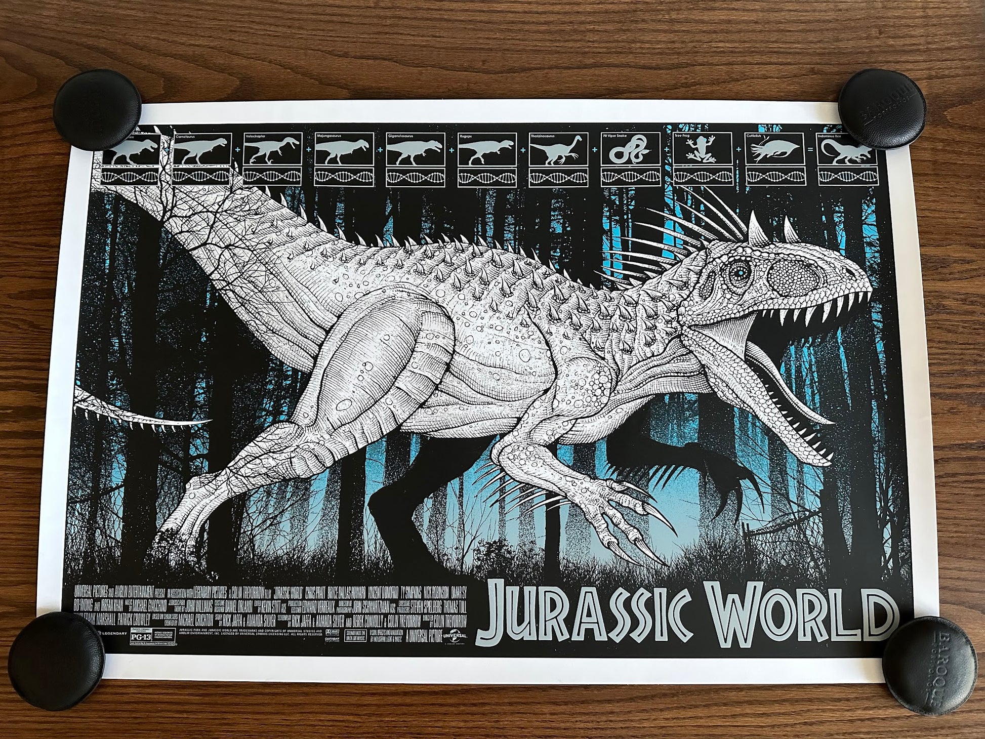 Dan Mcarthy – Jurassic World, 36 x 24 in, poster