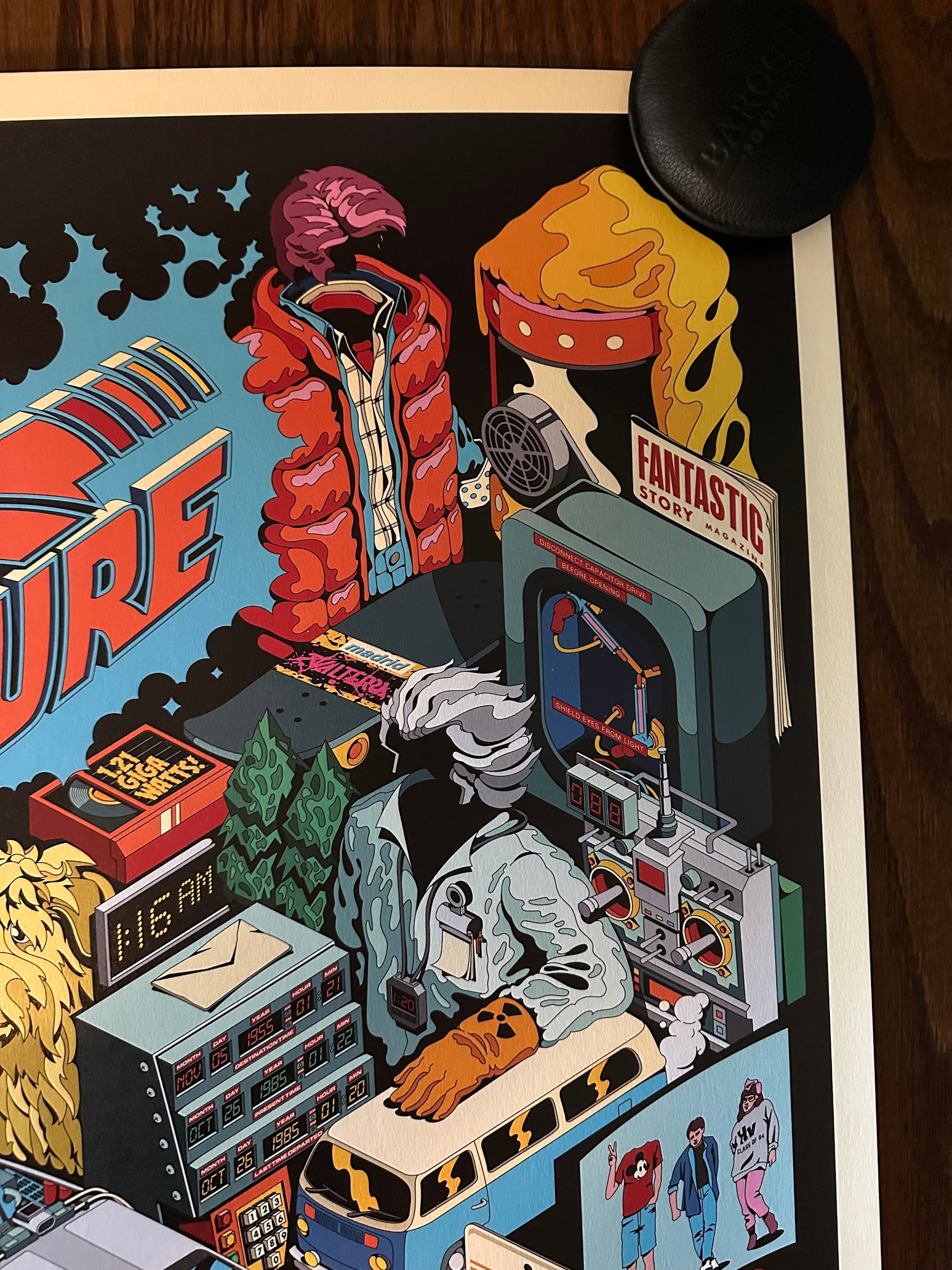 Dave Arcade – Back to the Future, 24 x 36 in, poster, image 3