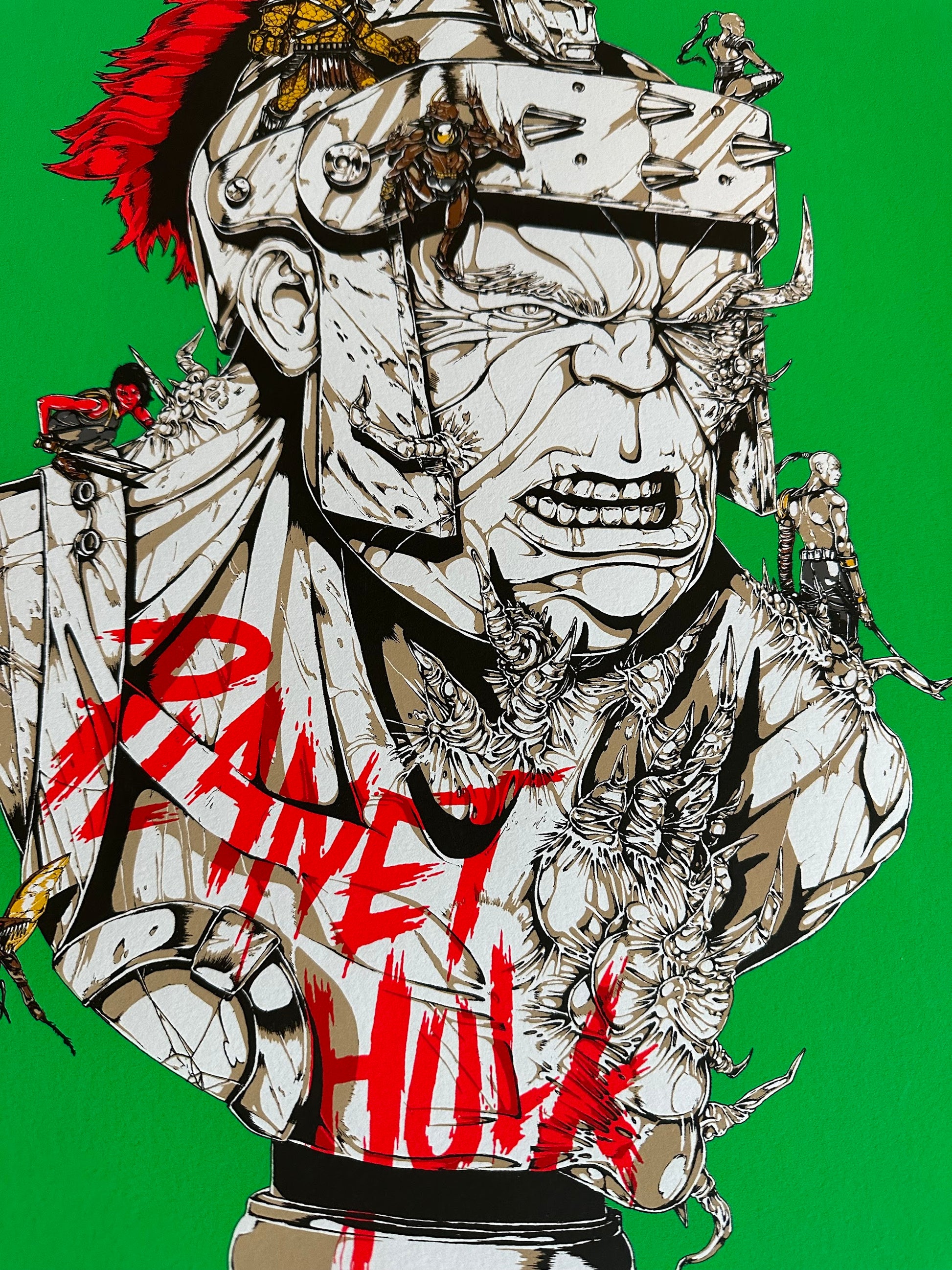 Boneface – Planet Hulk Green Variant, 18 x 24 in, art print, image 3