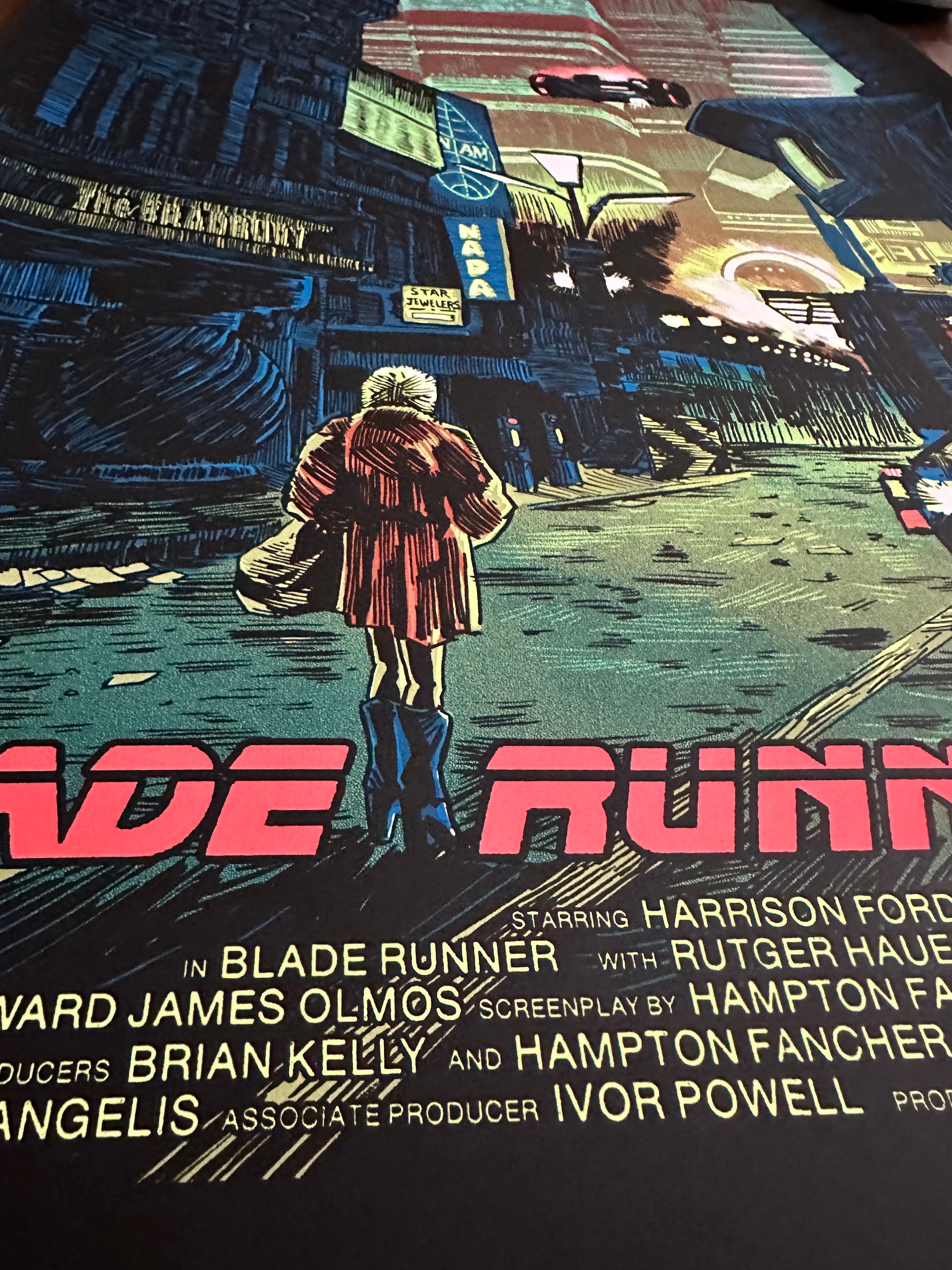 Tim Doyle – Blade Runner Credits Variant, 18 x 24 in, art print, image 6