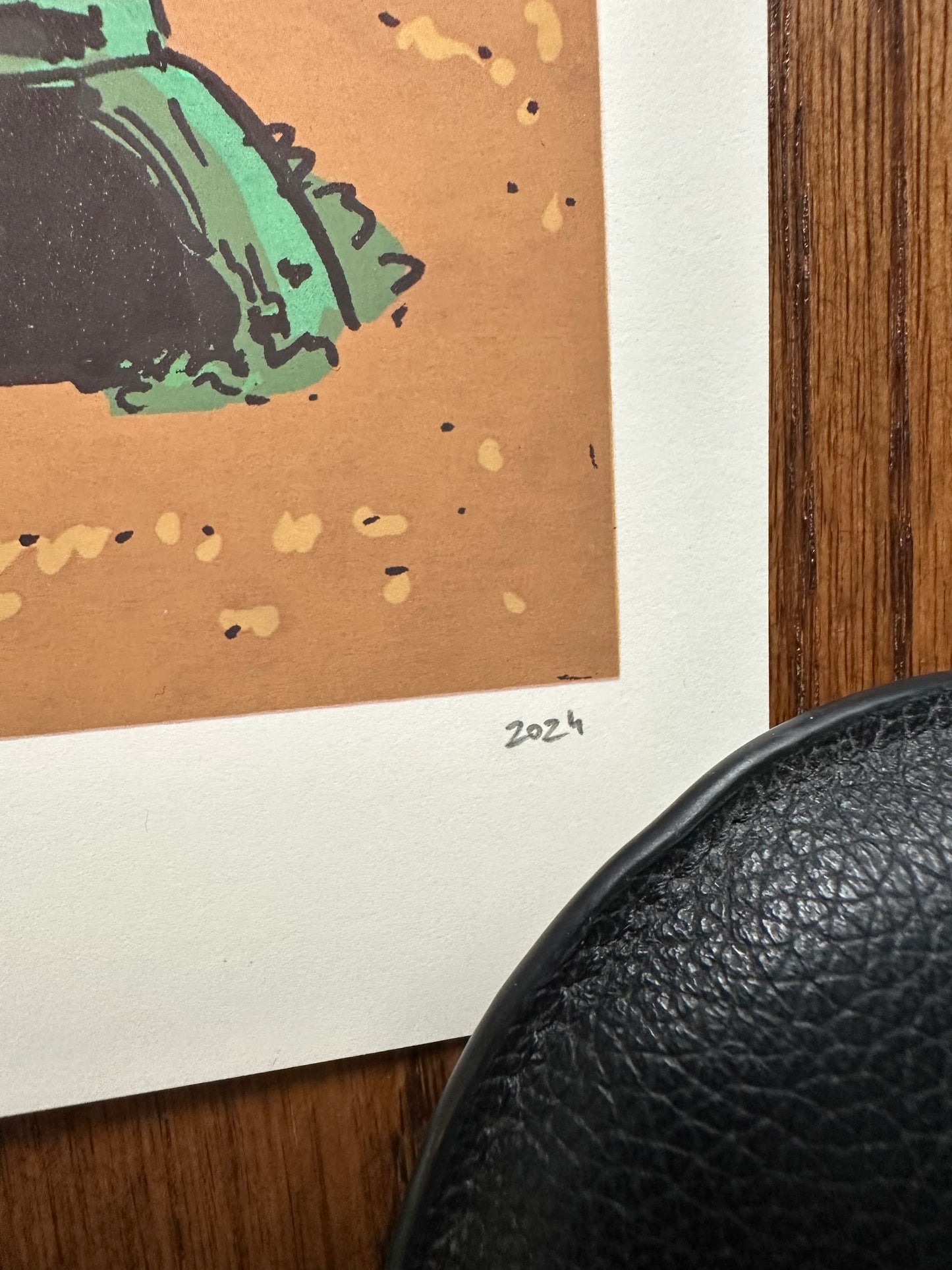 Tim Doyle – Kill Bill "Pai Mei Awaits", 12 x 24 in, art print, image 6