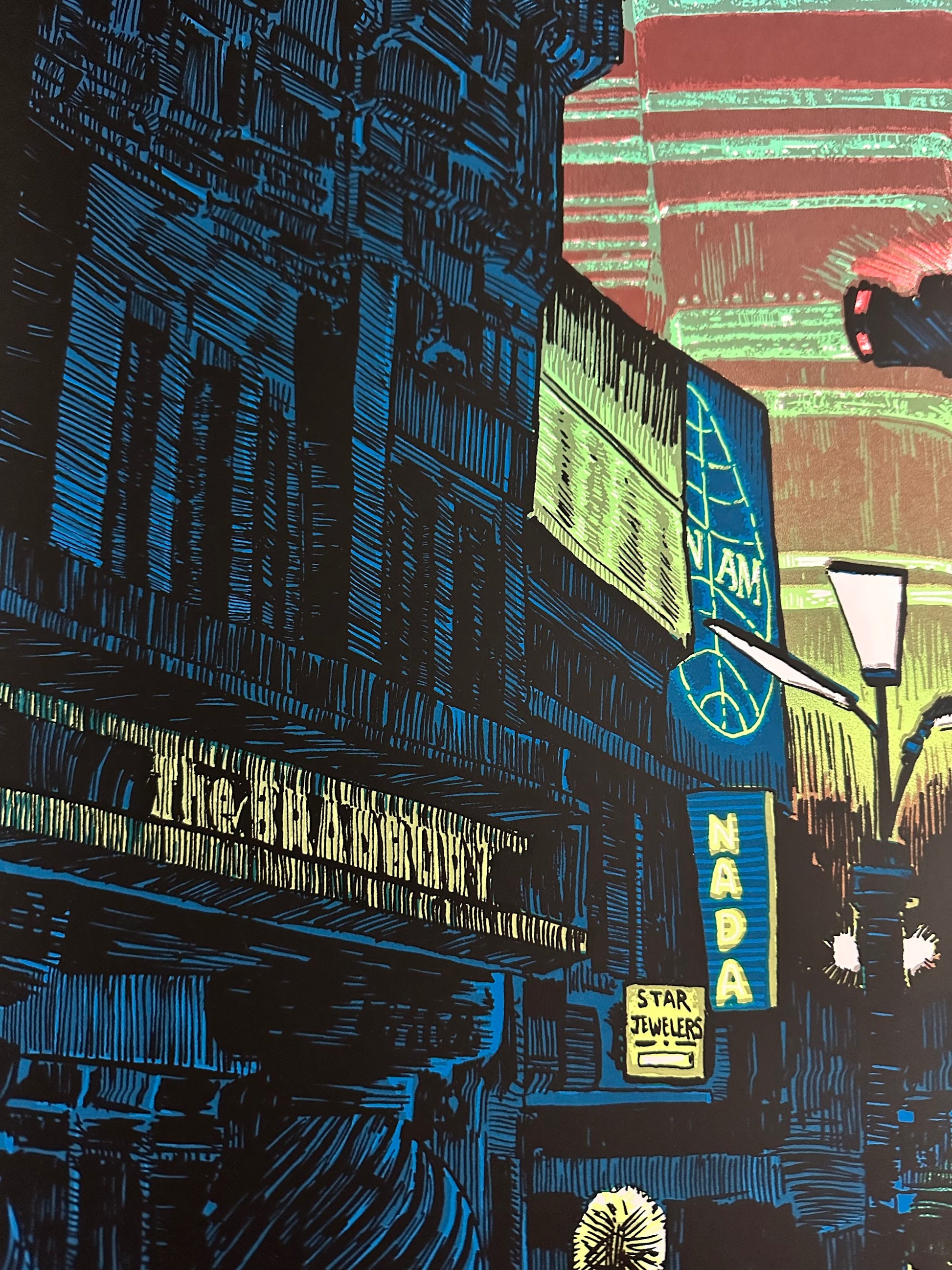 Tim Doyle – Blade Runner Credits Variant, 18 x 24 in, art print, image 3