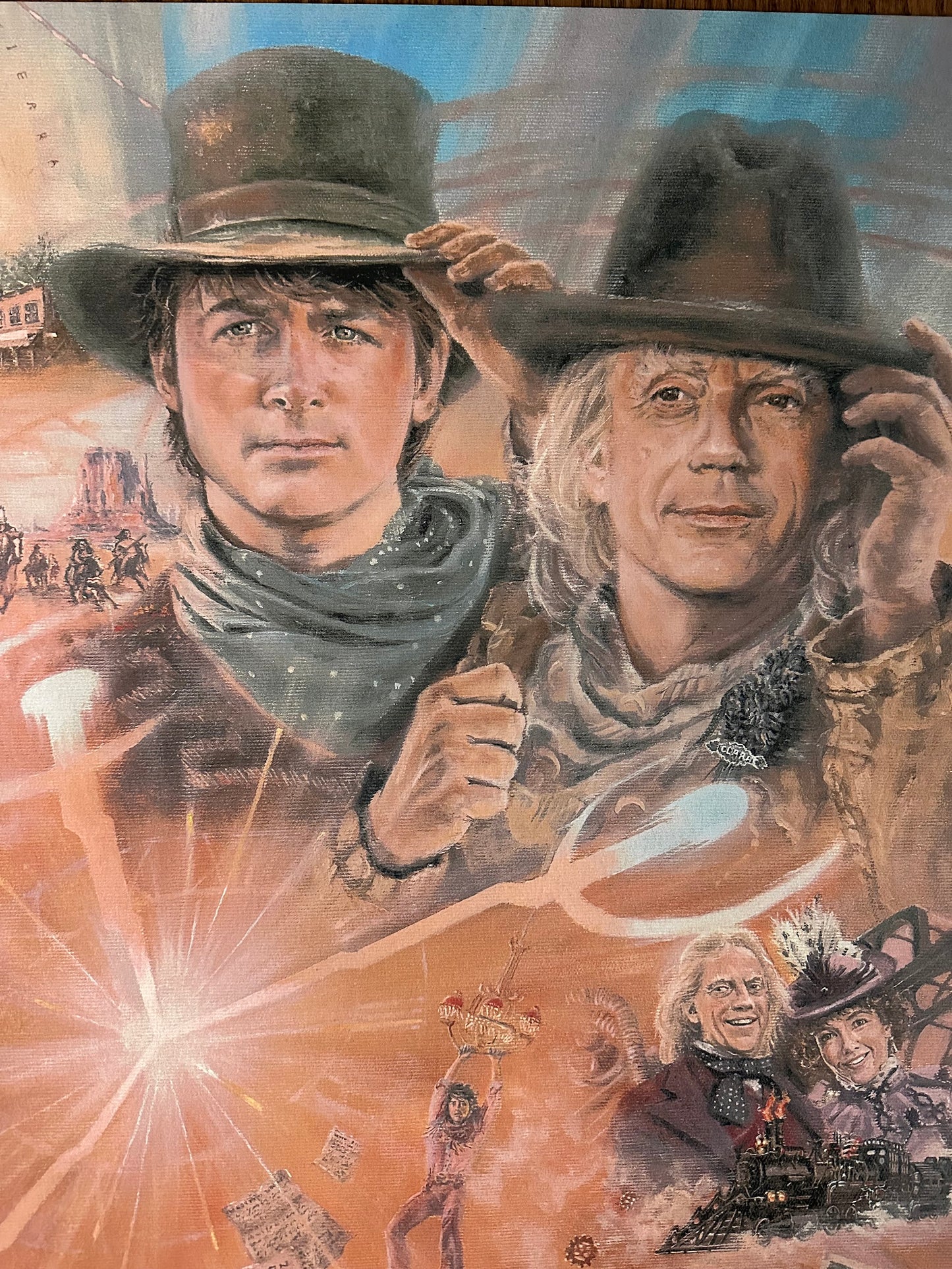 Gustavo Barroni – Back to the Future III, 24 x 36 in, poster, image 2