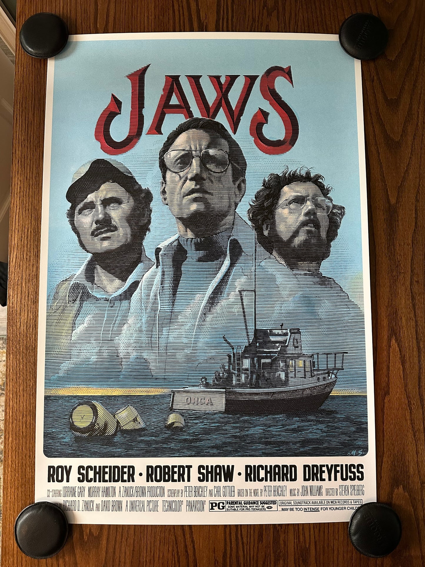Mark Summers - Jaws 24x36 movie poster