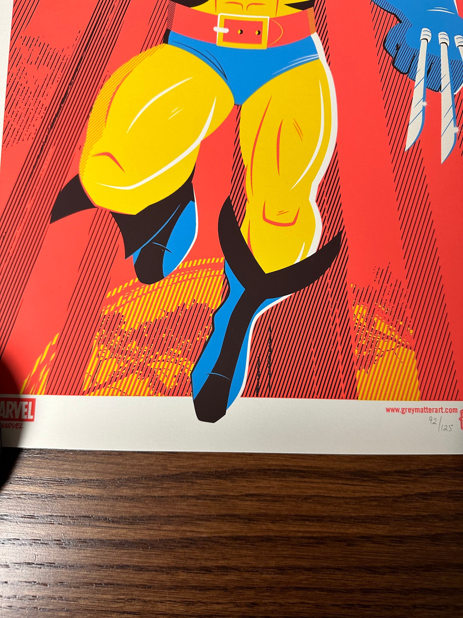 Dave Perillo – Wolverine, 12 x 24 in, art print, image 4