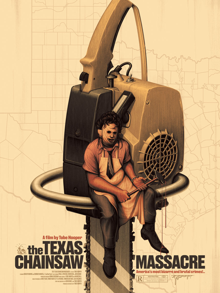 Melvin Mago – Texas Chainsaw Massacre, 24 x 36 in, poster, image 7