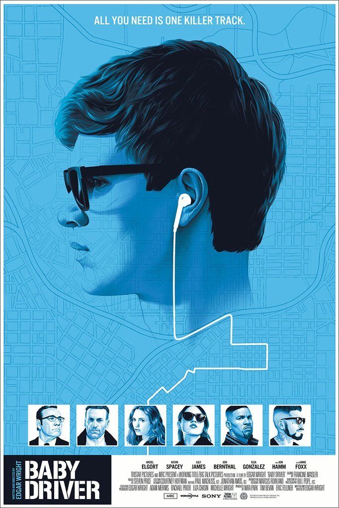 Phantom City Creative – Baby Driver Variant, 24 x 36 in, poster, image 8