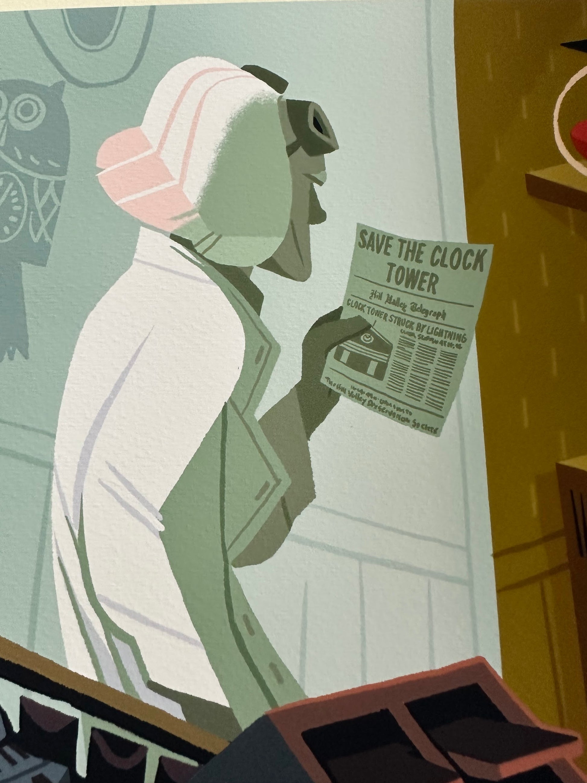 Glen Brogan – Back to the Future, 12 x 24 in, art print, image 2