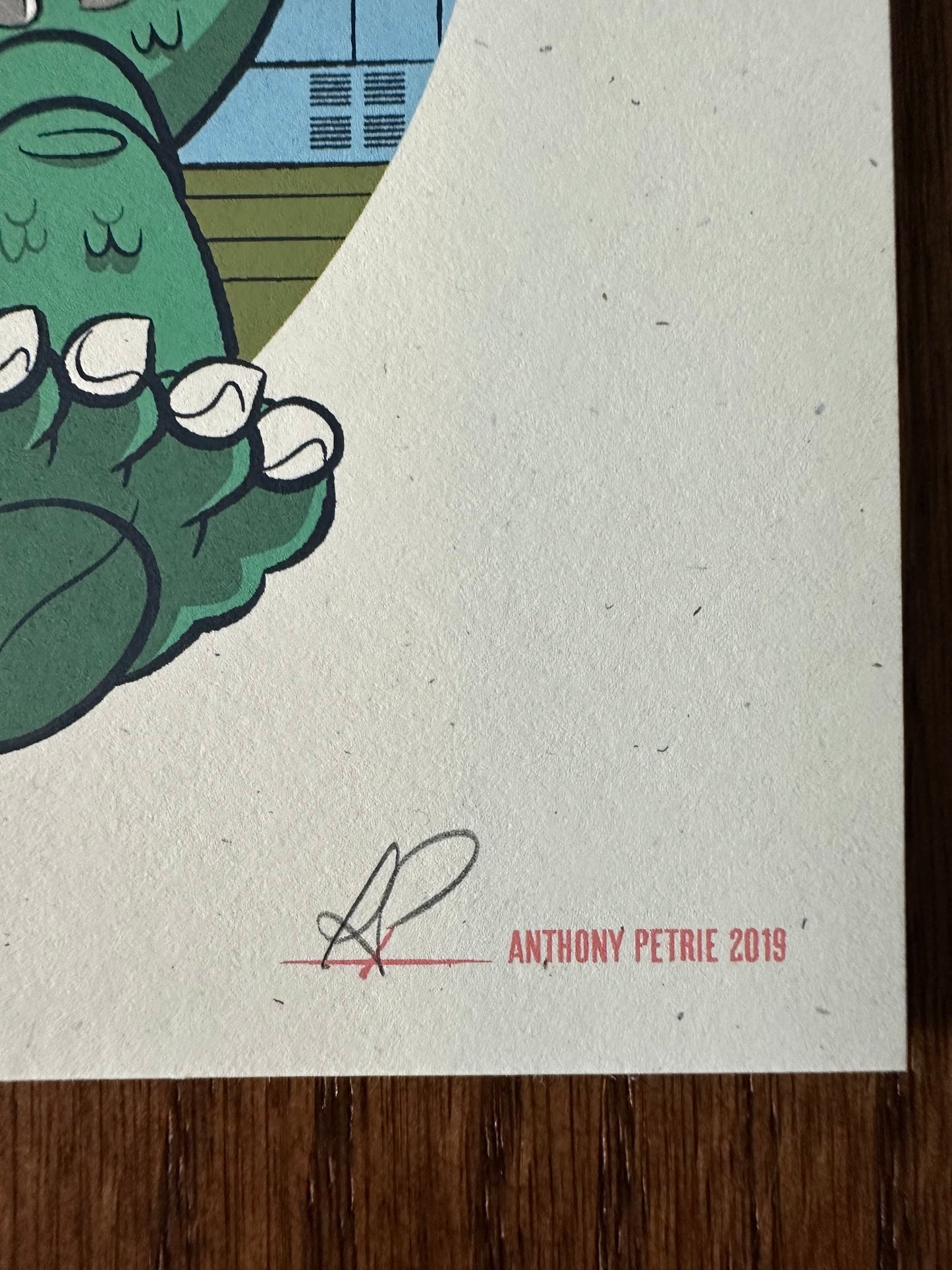 Anthony Petrie – Strange Beast Omocha, 7 x 7 in, art print, image 4