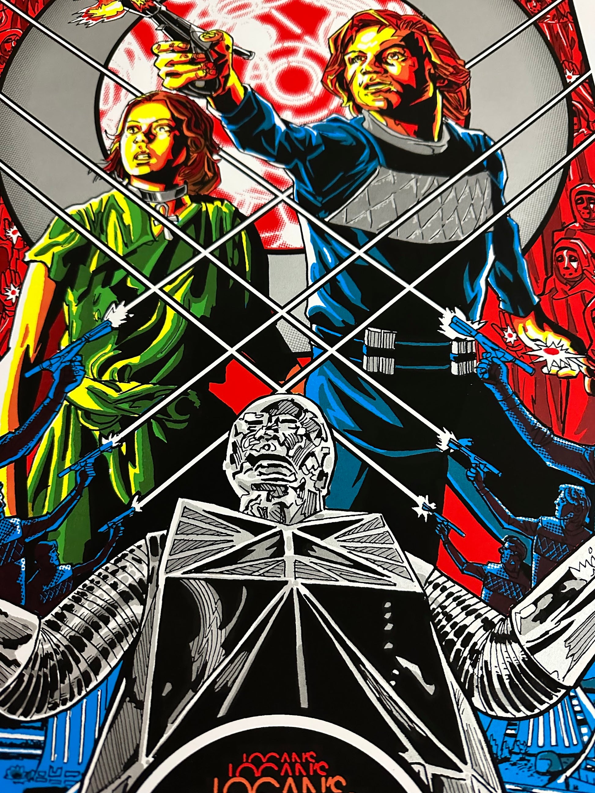 Tim Doyle – Logan's Run, 16 x 26 in, art print, image 3
