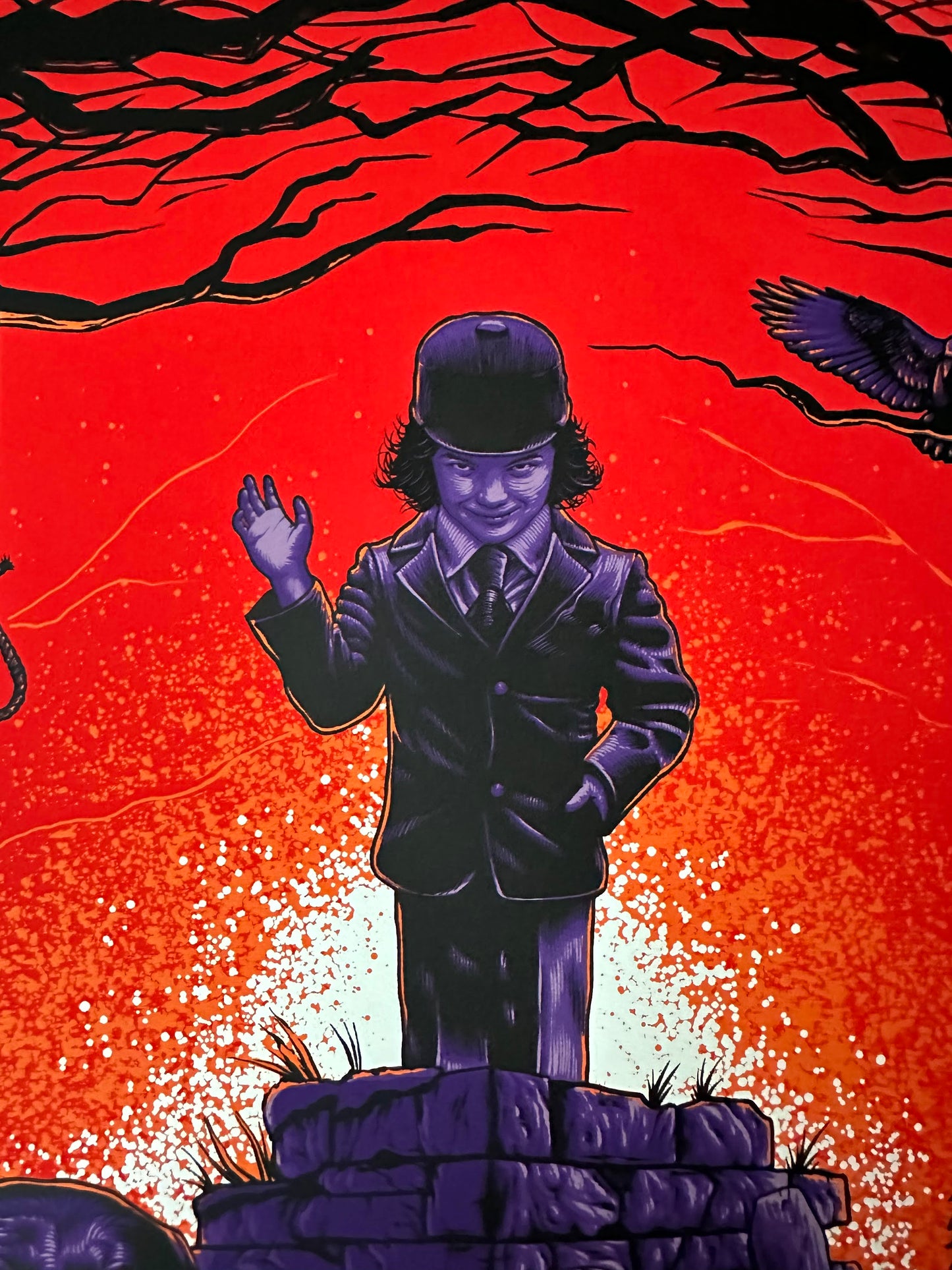 Sam Mayle – The Omen, 18 x 24 in, art print, image 2