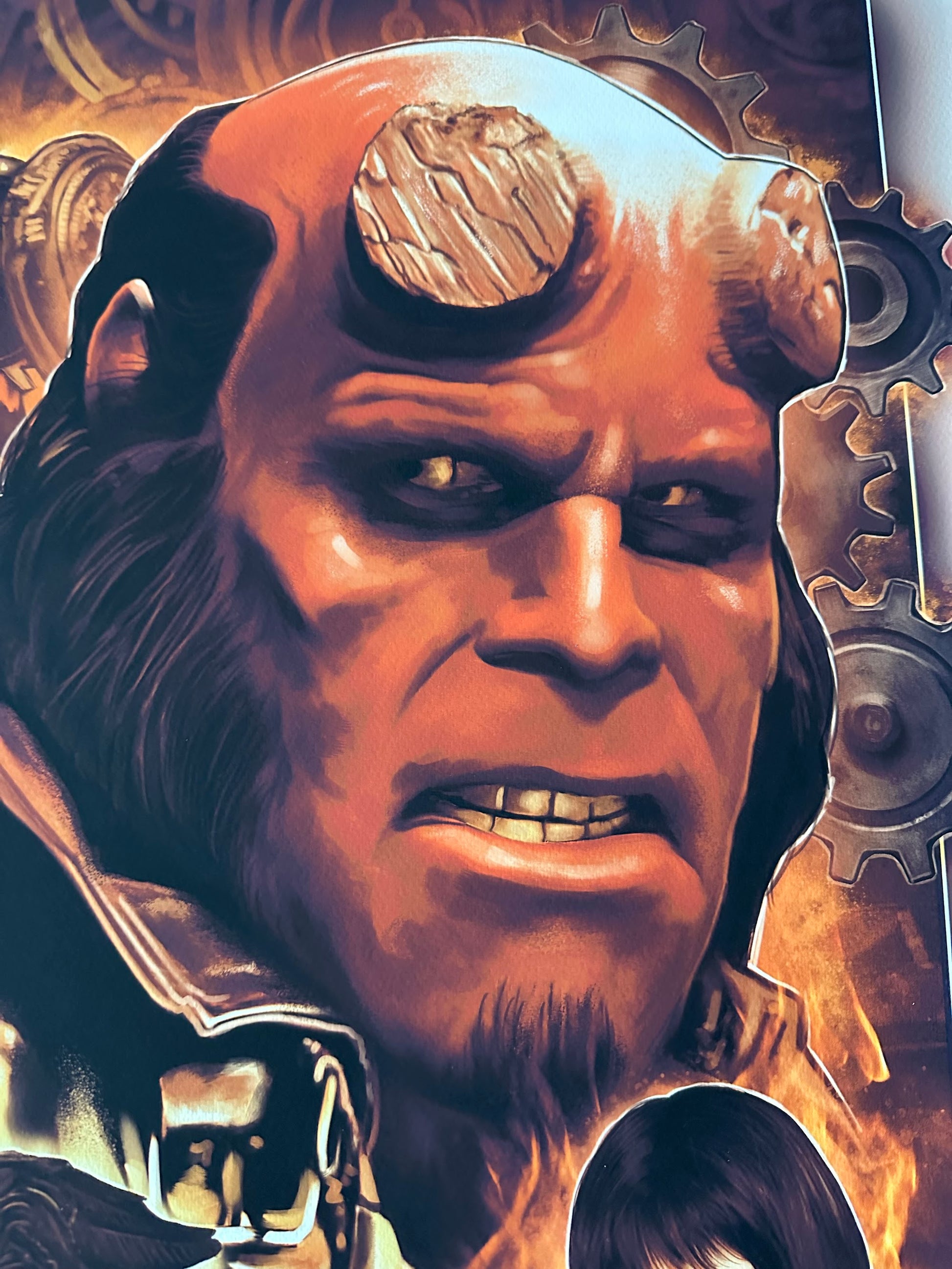 Rich Davies – Hellboy 2 The Golden Army, 24 x 36 in, poster, image 2