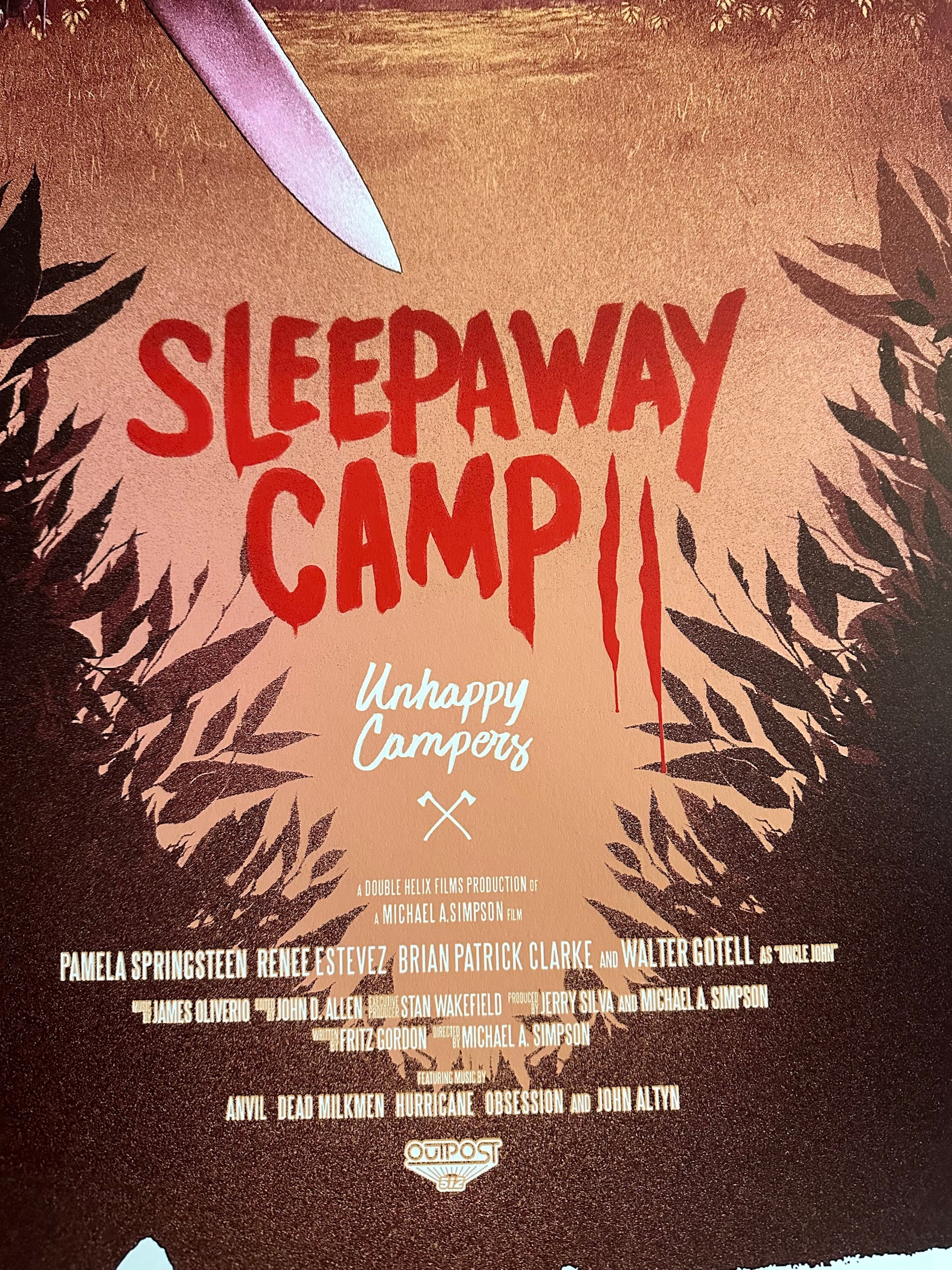 Sara Deck – Sleepaway Camp 2, 24 x 36 in, poster, image 5