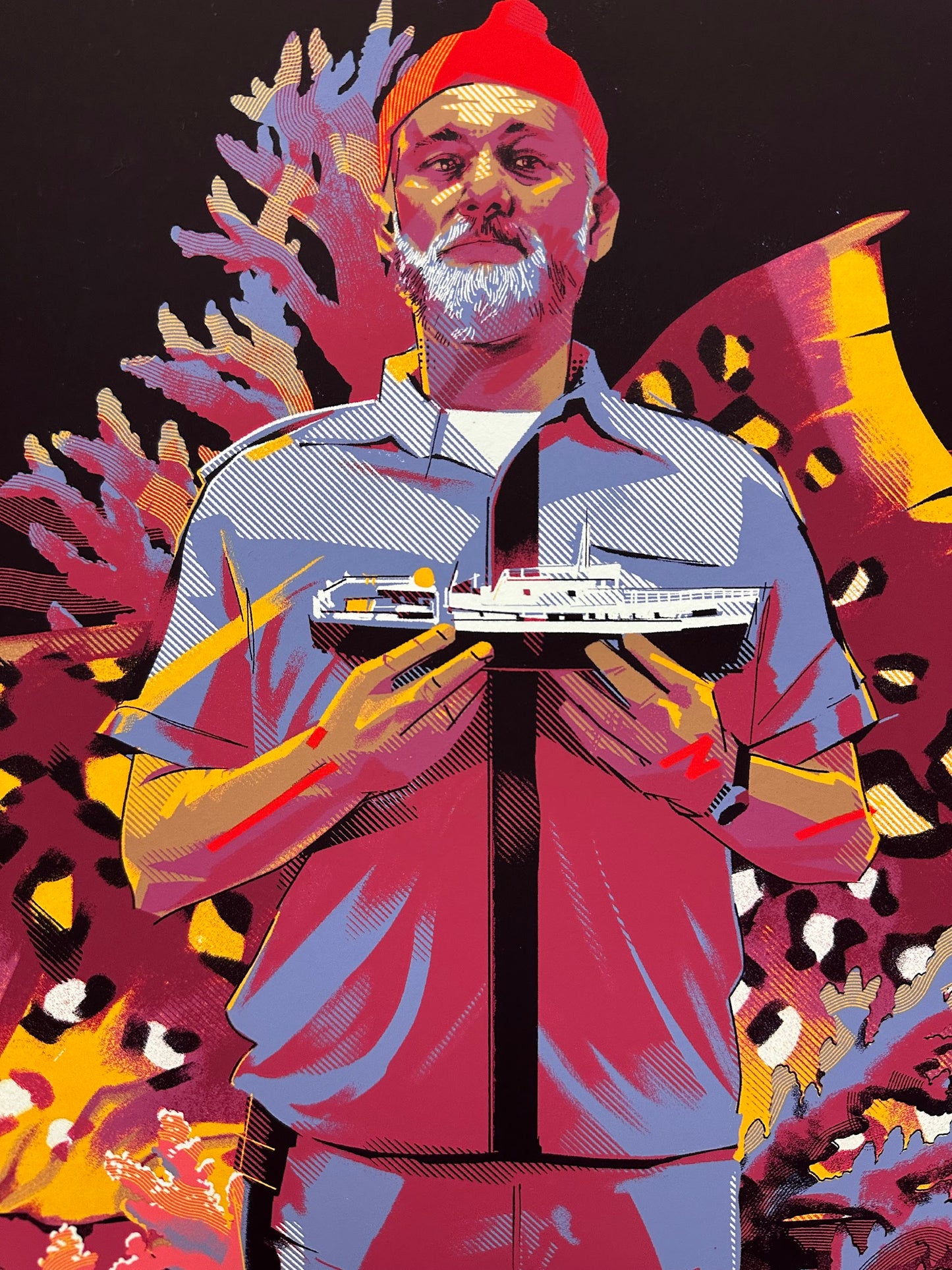 Matt Taylor – The Life Aquatic with Steve Zissou, 24 x 36 in, poster, image 3