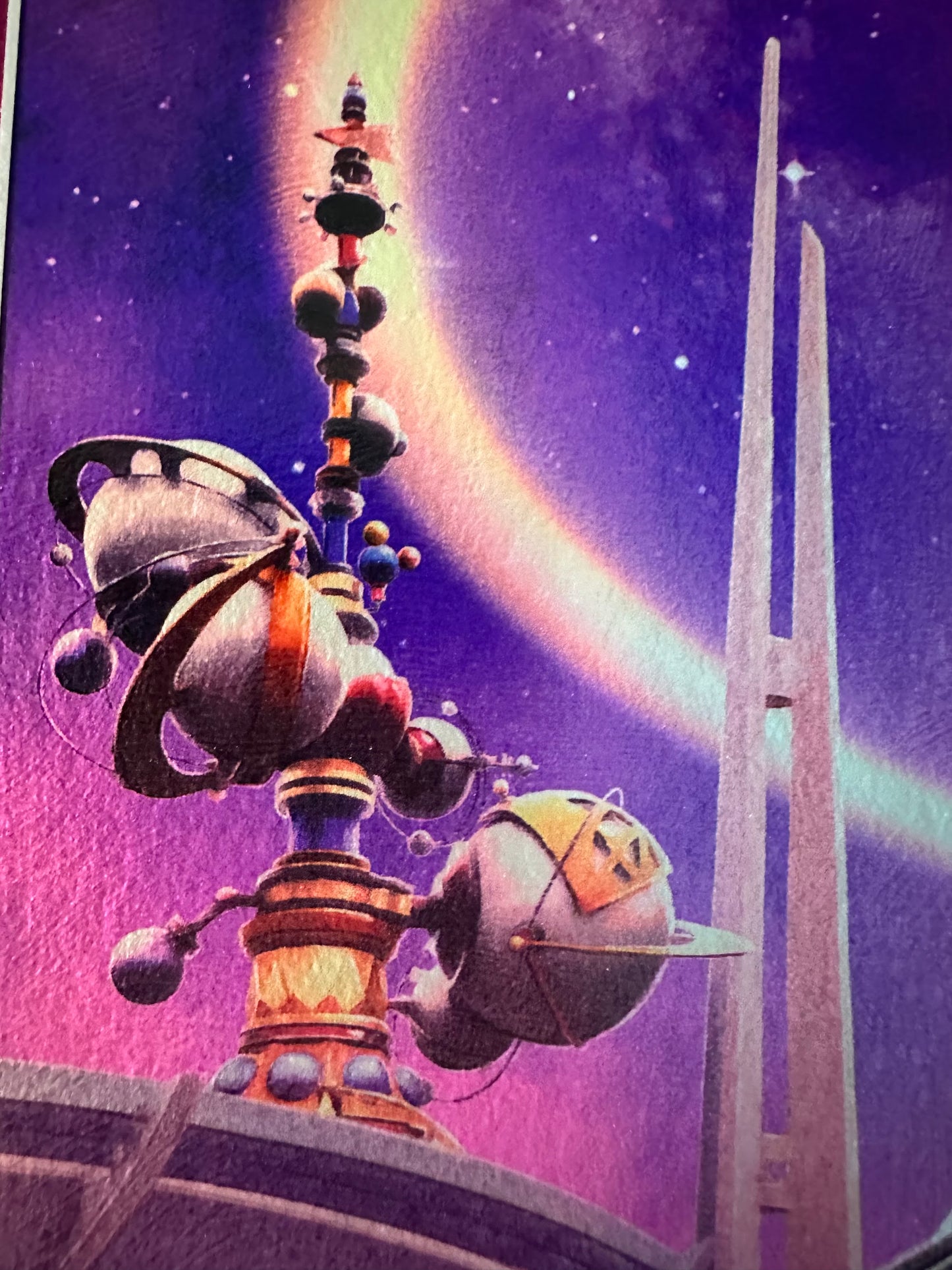Kevin Wilson – Space Mountain Disney Ride, 12 x 24 in, art print, image 5