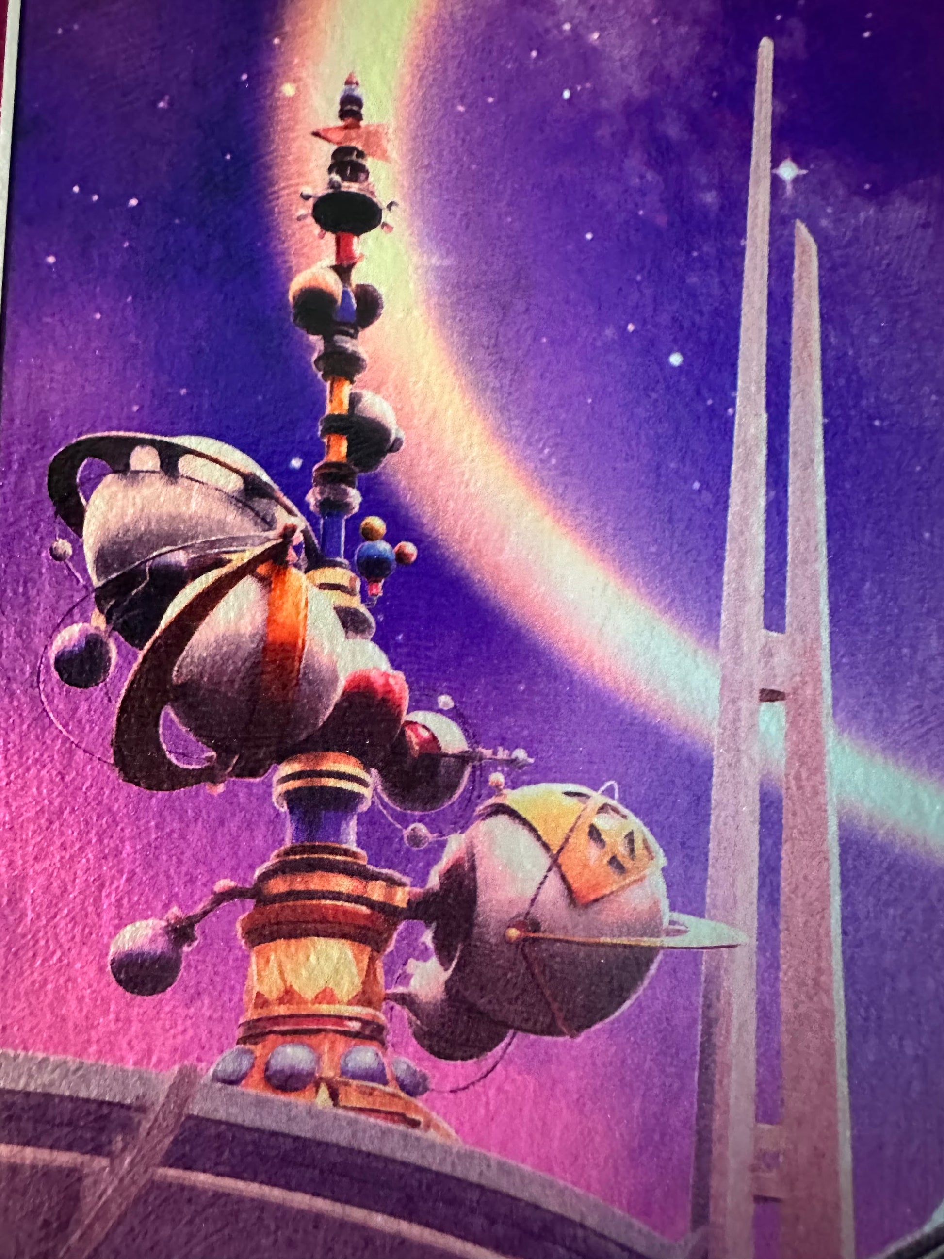 Kevin Wilson – Space Mountain Disney Ride, 12 x 24 in, art print, image 5