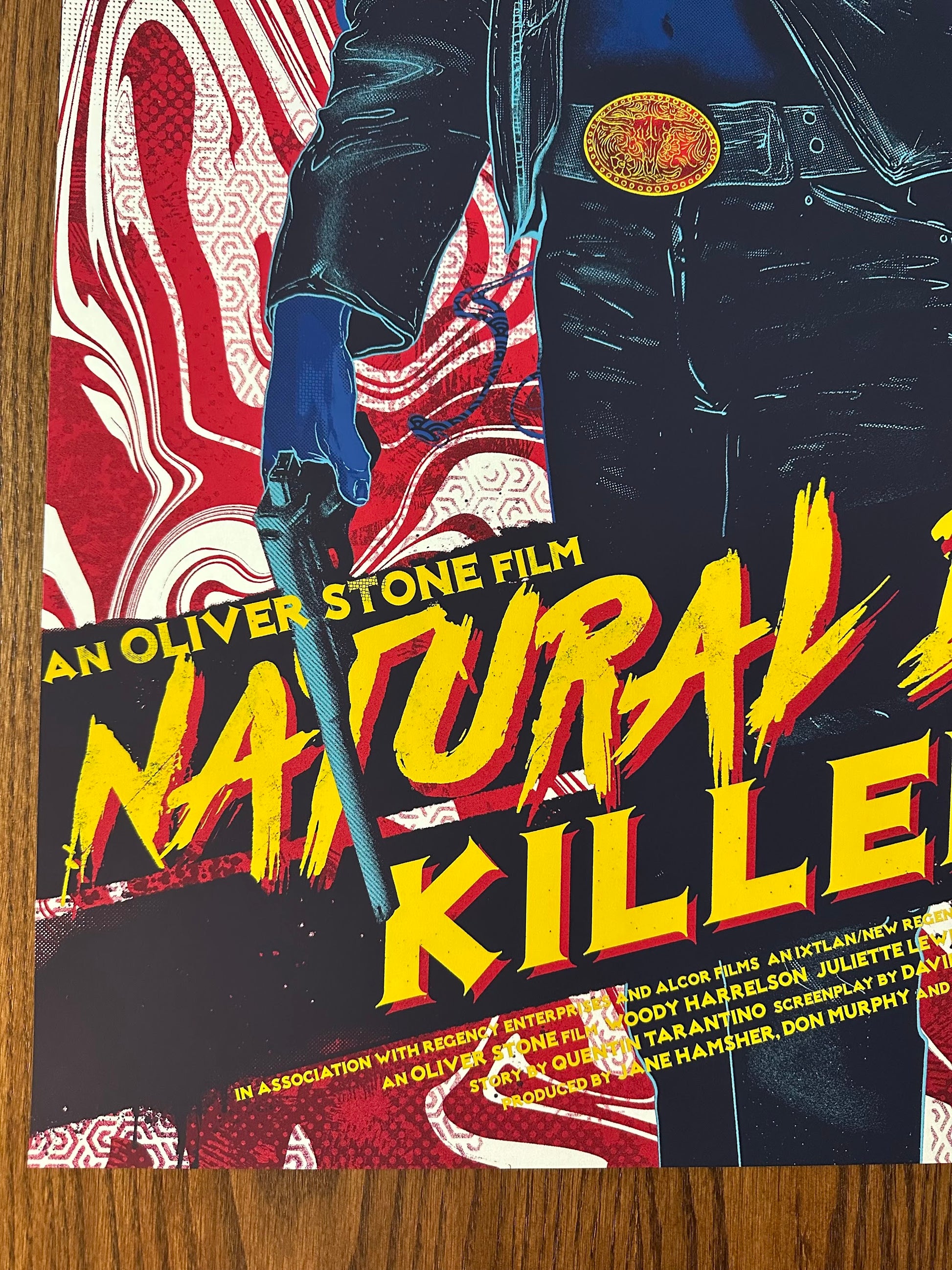 Nikita Kaun – Natural Born Killers, 24 x 36 in, poster, image 6