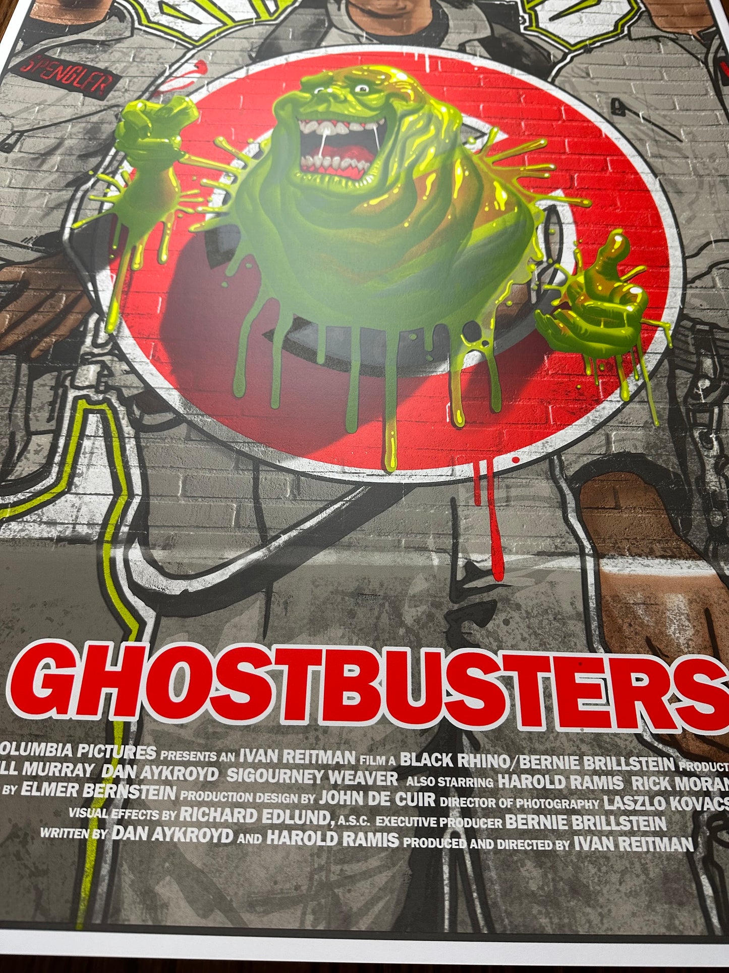 Yvan Quinet – Ghostbusters, 24 x 36 in, poster, image 6