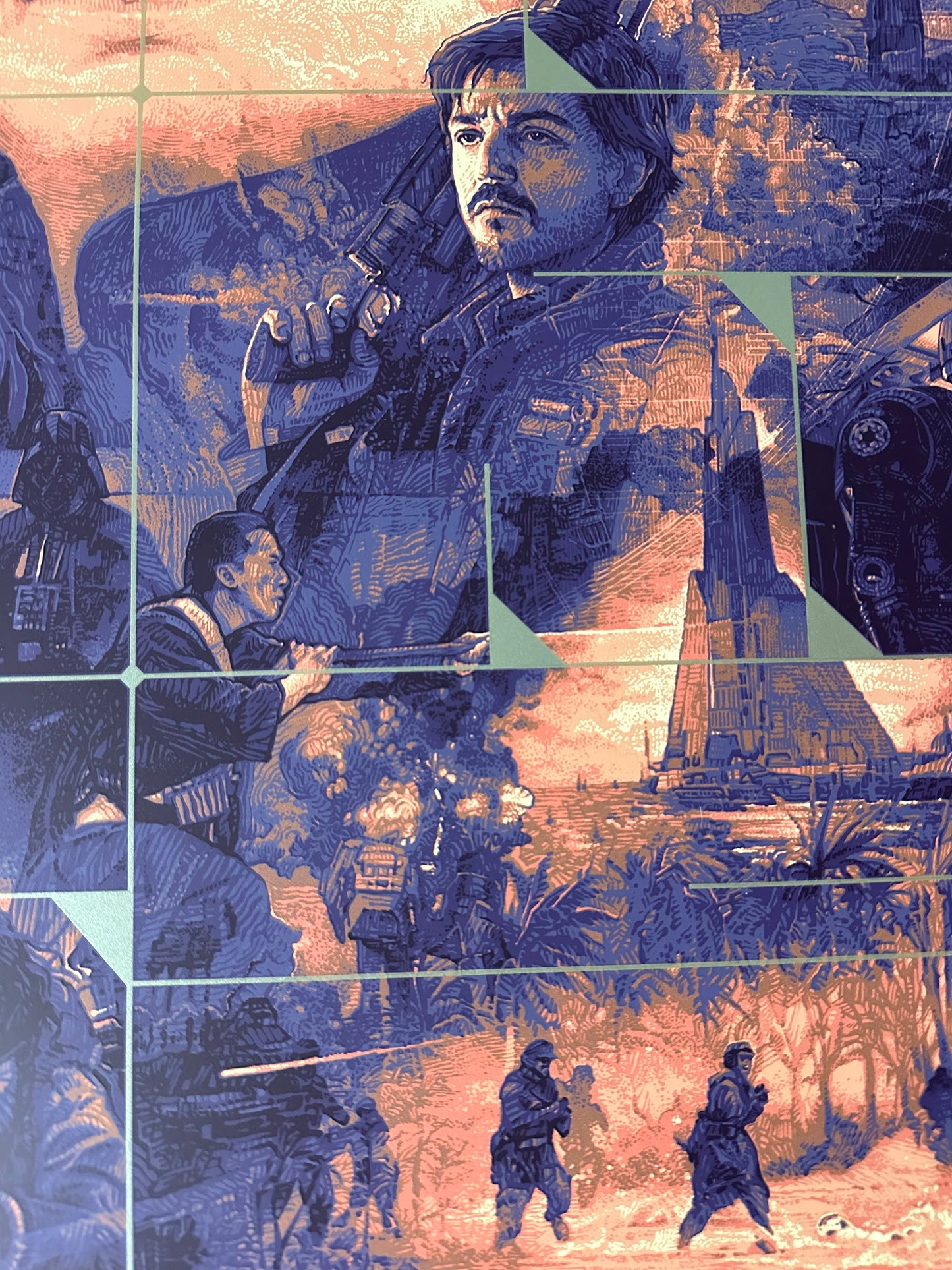 Krzysztof Domardzki - Star Wars Rogue One Variant 24x36 movie poster - detail image 4