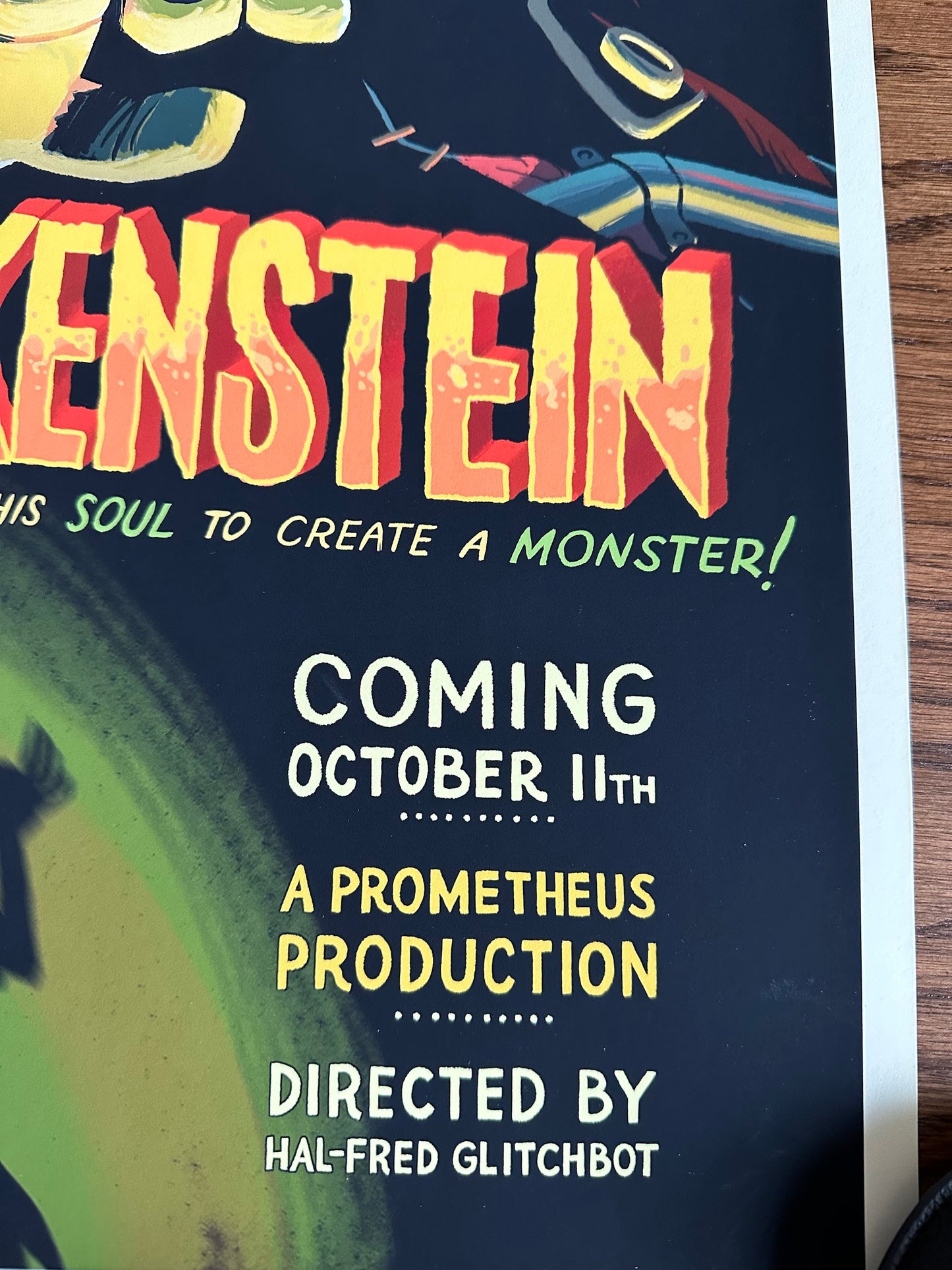 Glen Brogan – Junkenstein, 16 x 24 in, art print, image 2