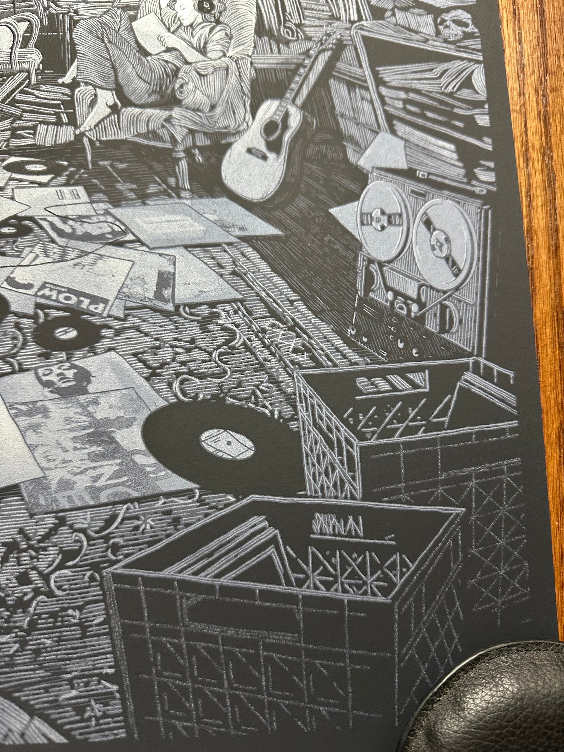 Daniel Danger – Record Room "Limited to One", 18 x 24 in, art print, image 5