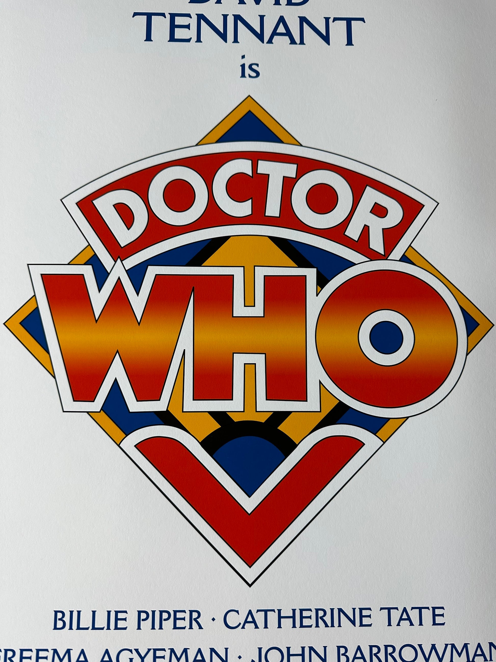 Paul Mann – Doctor Who Variant, 36 x 24 in, poster, image 2