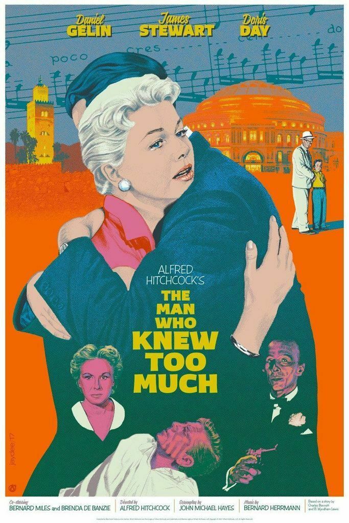 Jack Durieux – The Man Who Knew Too Much, 24 x 36 in, poster, image 8