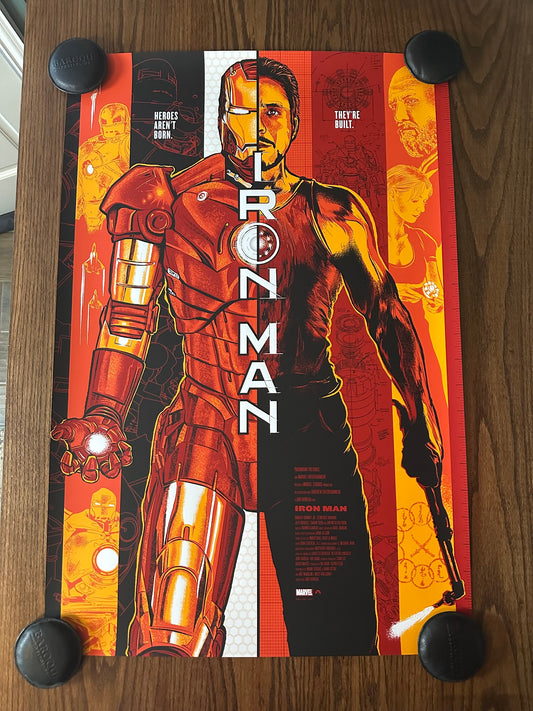 Christopher Cox – Iron Man, 24 x 36 in, poster