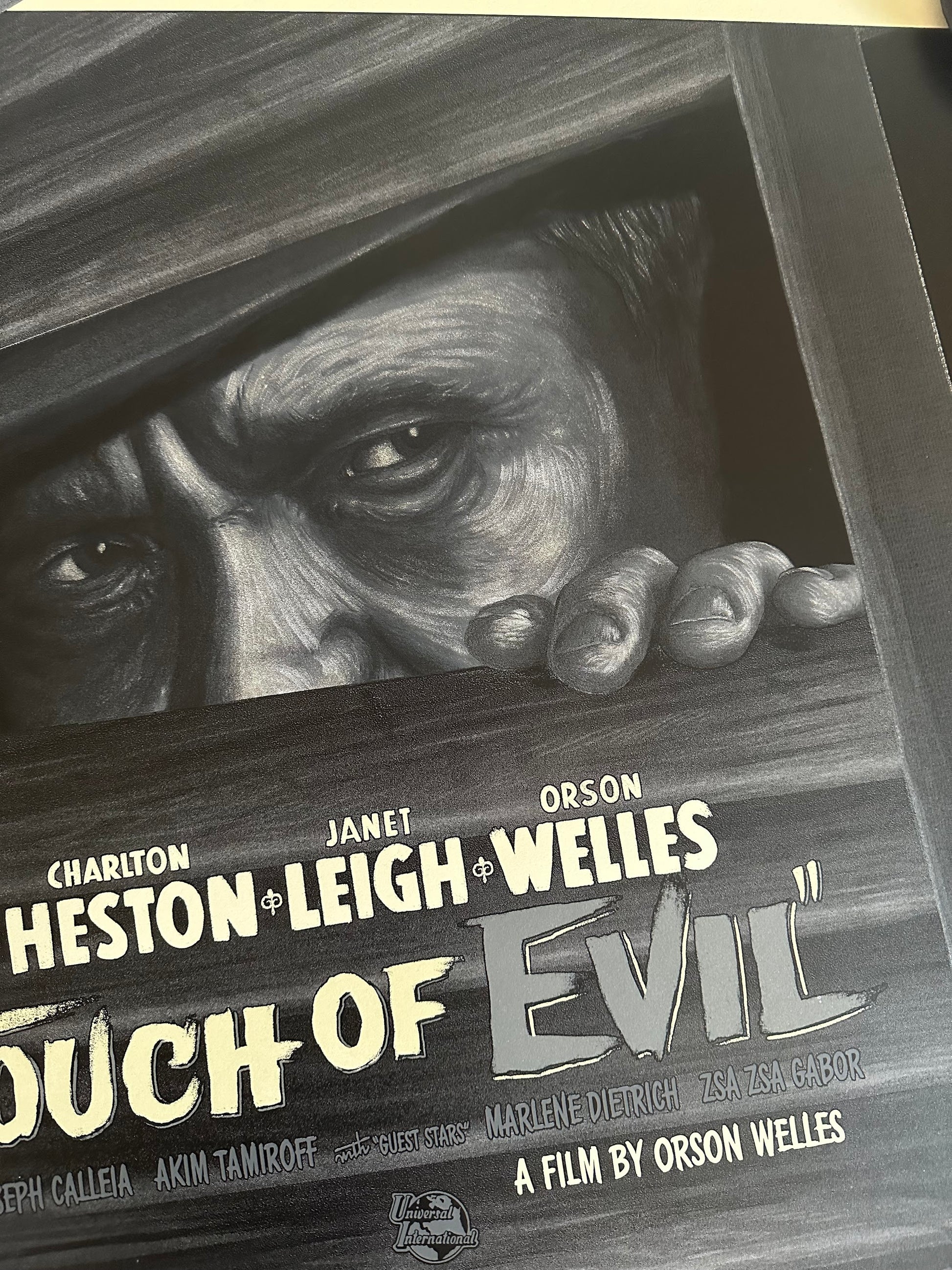 Mike Saputo – Touch of Evil Variant, 36 x 24 in, poster, image 2