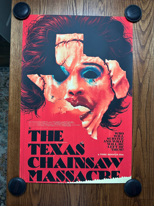Matt Ryan Tobin – The Texas Chainsaw Massacre, 24 x 36 in, poster