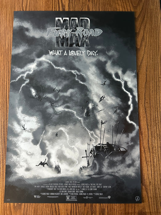 Wolfgang LeBlanc - Mad Max Fury Road Variant 24x36 movie poster