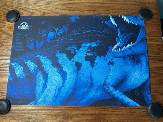 Phantom City Creative – Jurassic World Dominion Variant, 36 x 24 in, poster